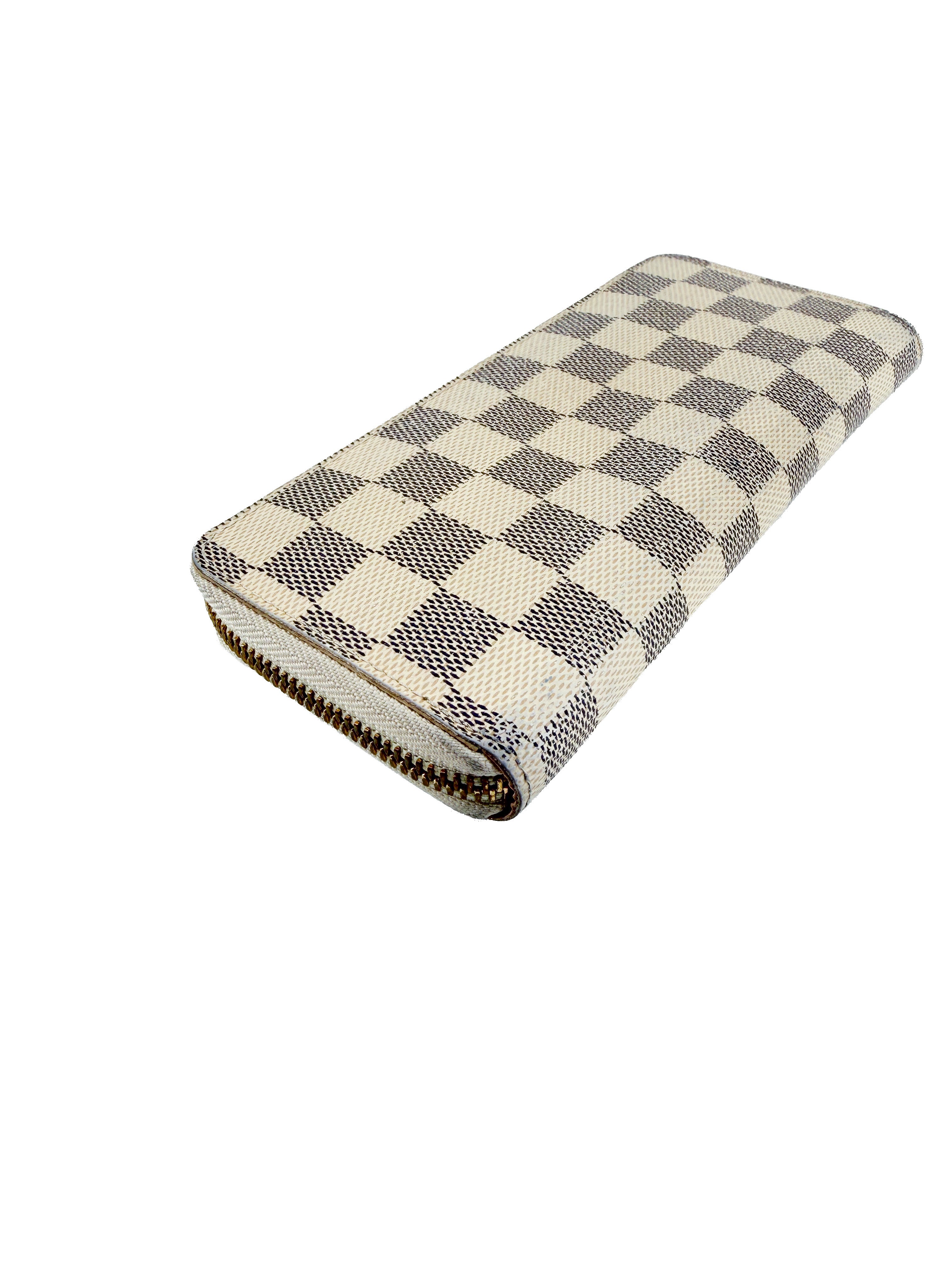 Louis Vuitton damier azur Clemence wallet GI3127