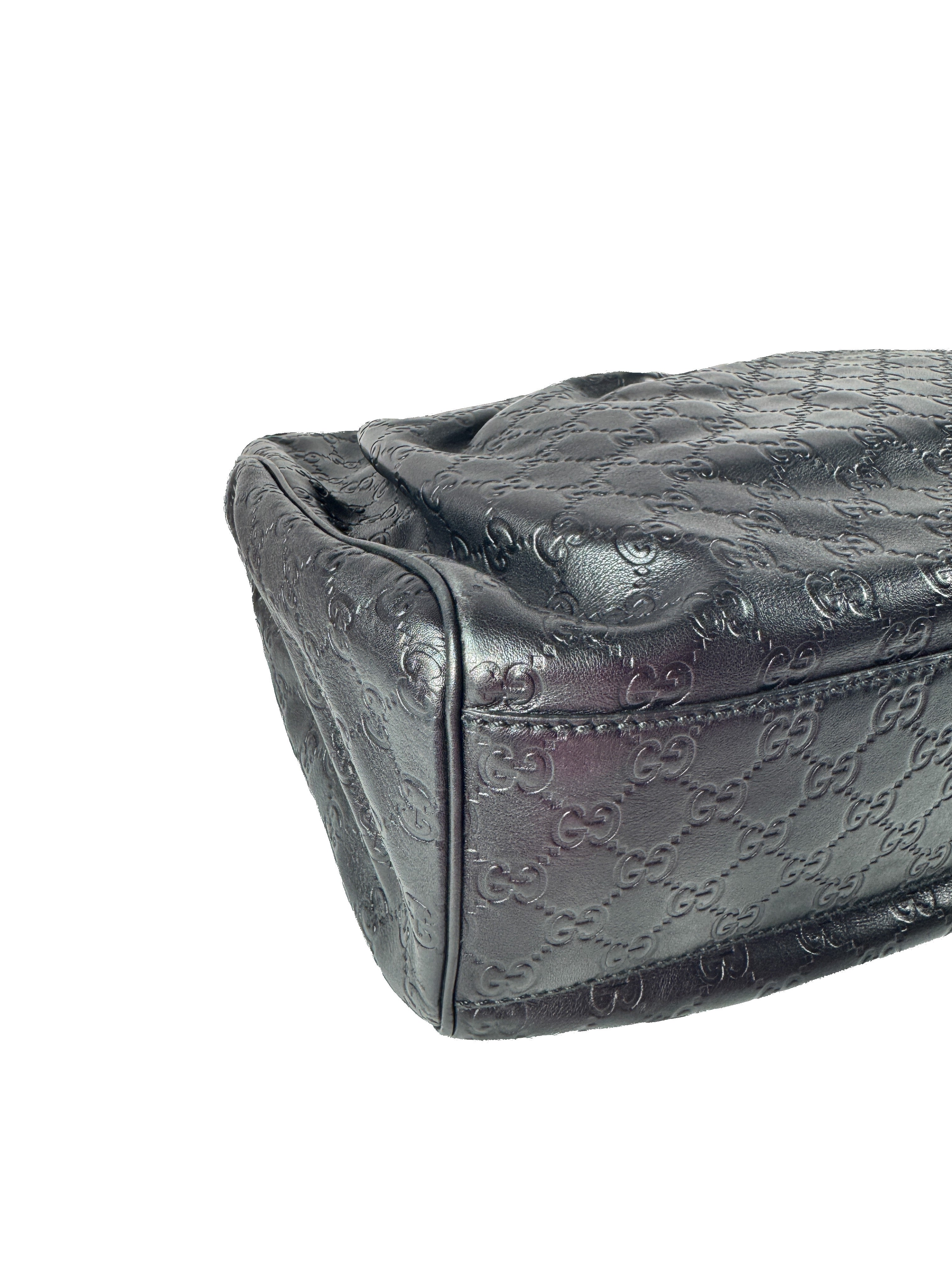 Gucci black Guccissima Sukey shoulder bag 211948 002123