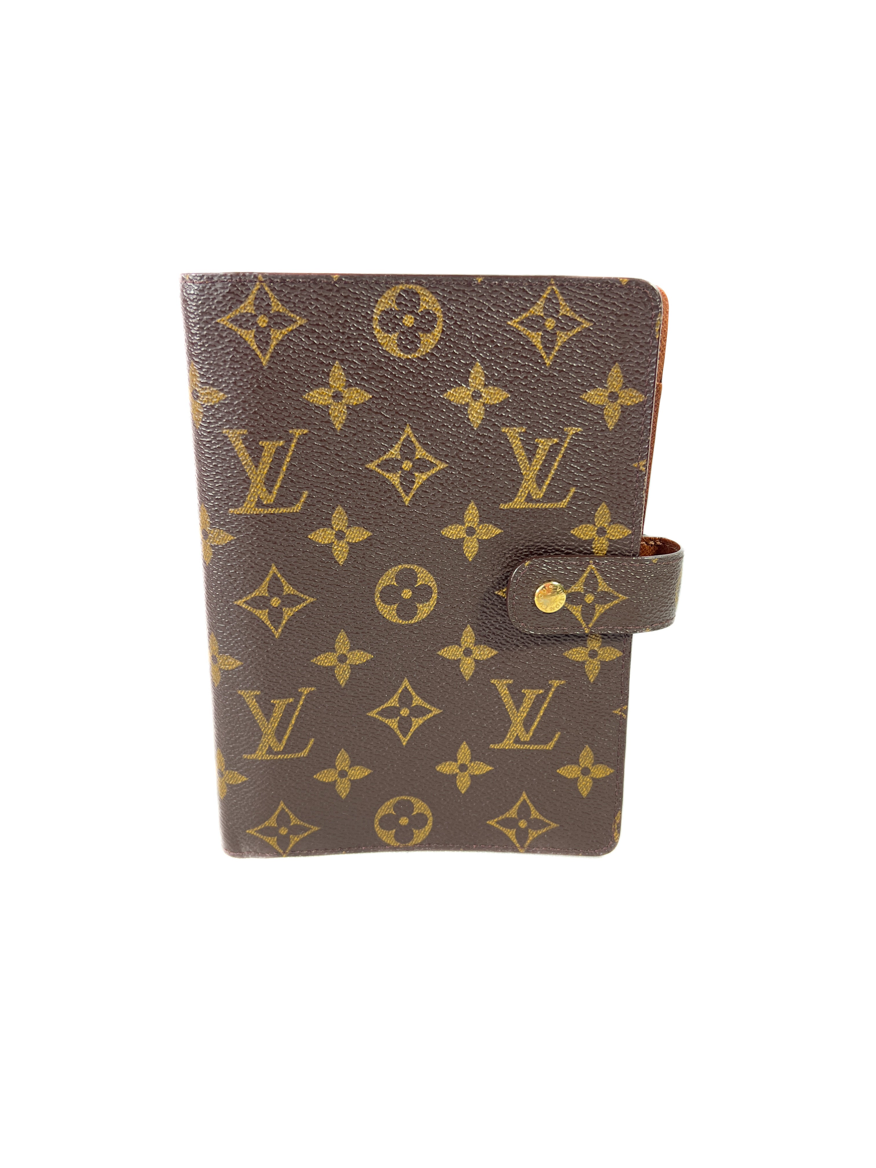 Louis Vuitton monogram medium ring agenda cover