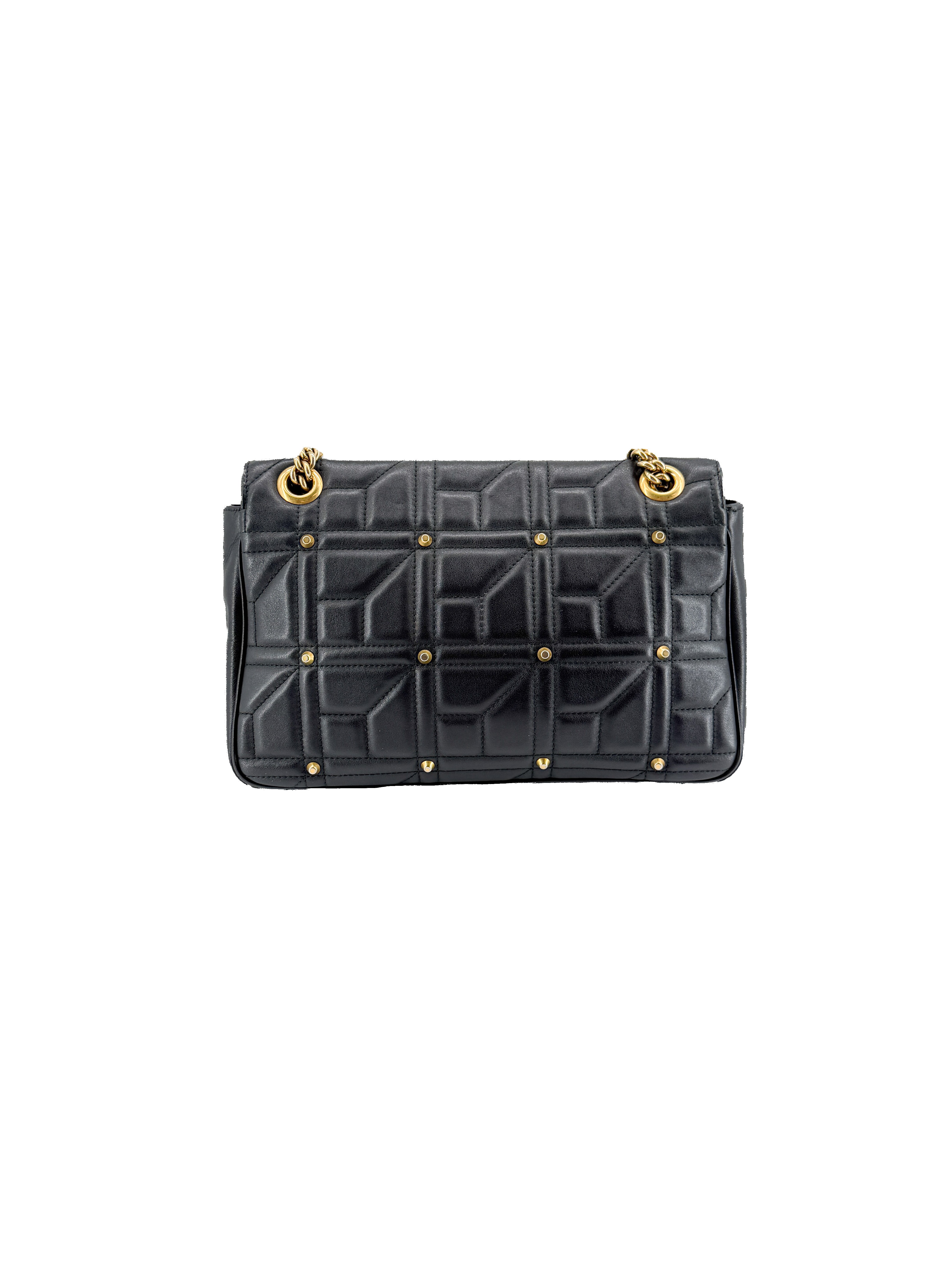 Gucci GG Marmont studded quilted flap bag 443496 467891