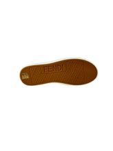 Fendi brown Zucca print sneakers size 39 NEW 8E8325