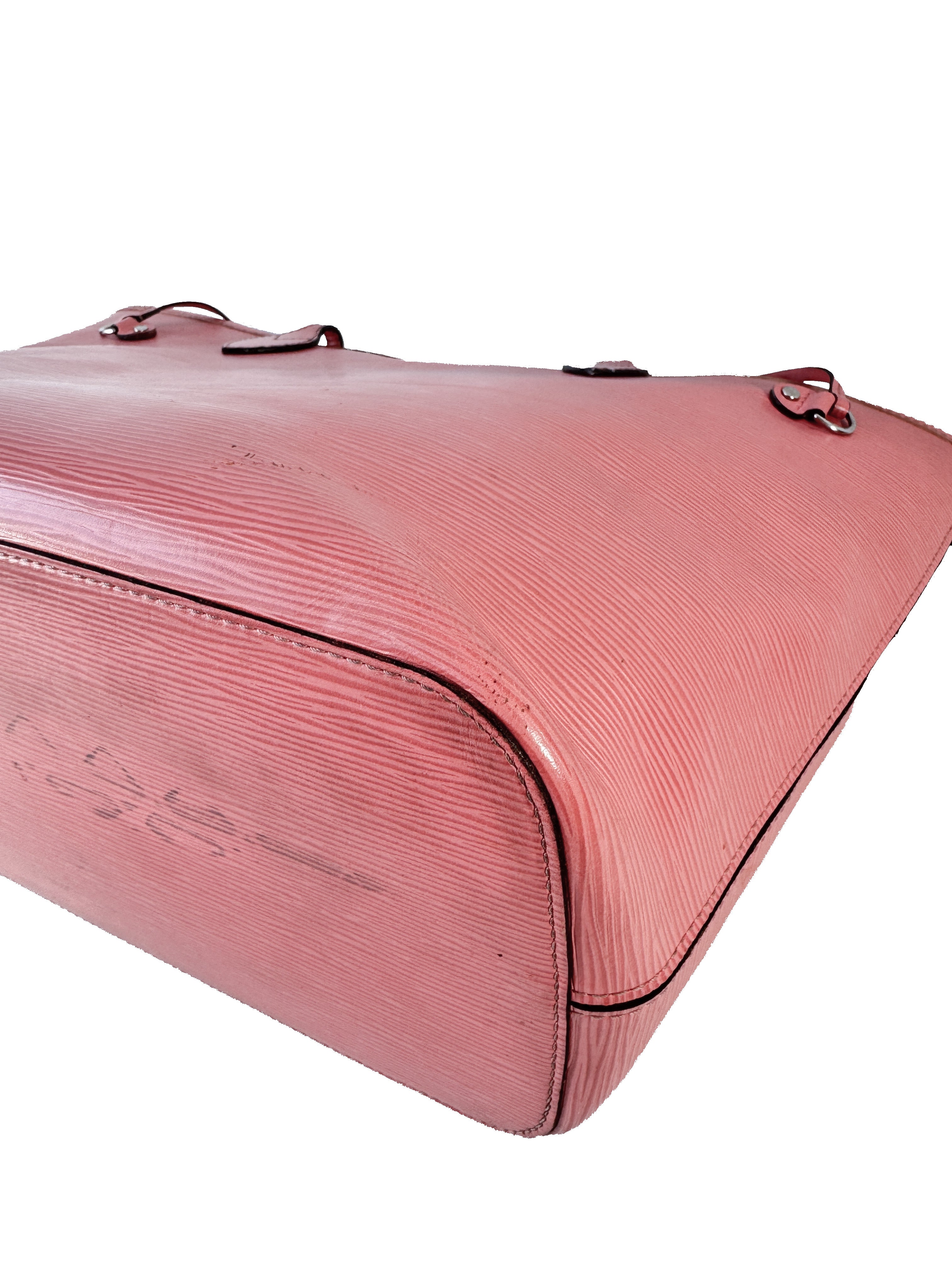 Louis Vuitton coral pink epi Neverfull MM SR0174 **as is**