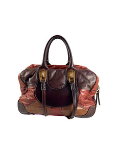 Dolce & Gabbana multicolor Miss Edge large satchel