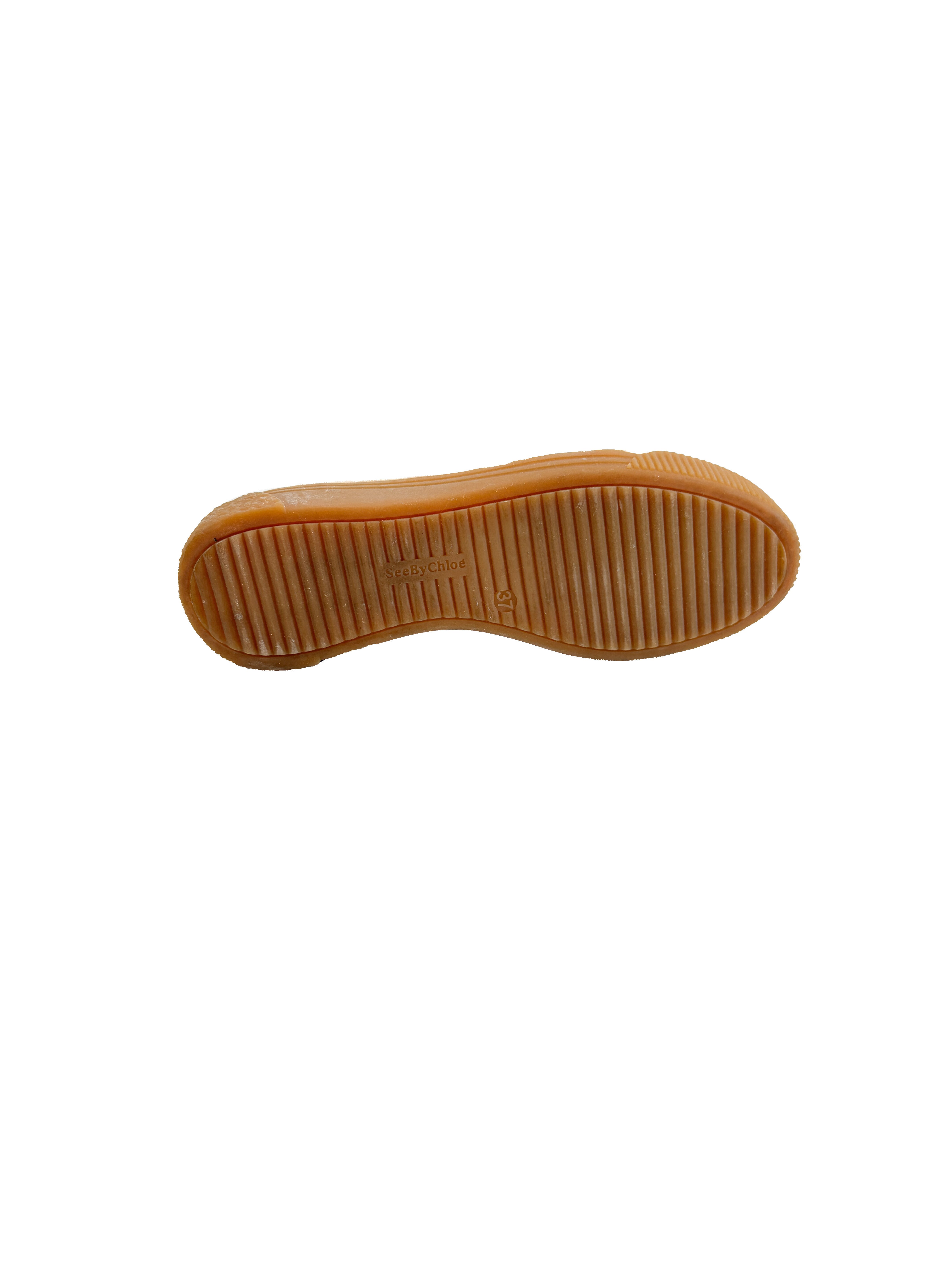 See by Chloé suede platform sneakers size 37 BOX