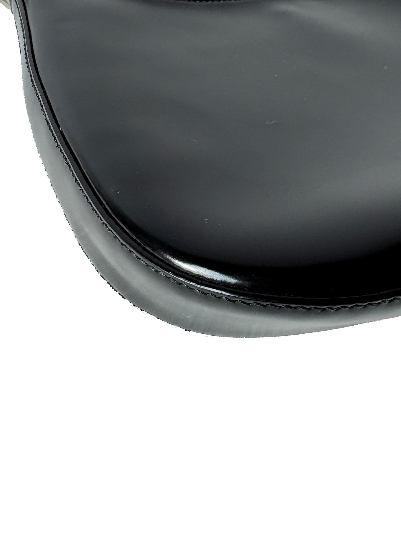 Prada black Cleo Shoulder Bag Brushed Leather