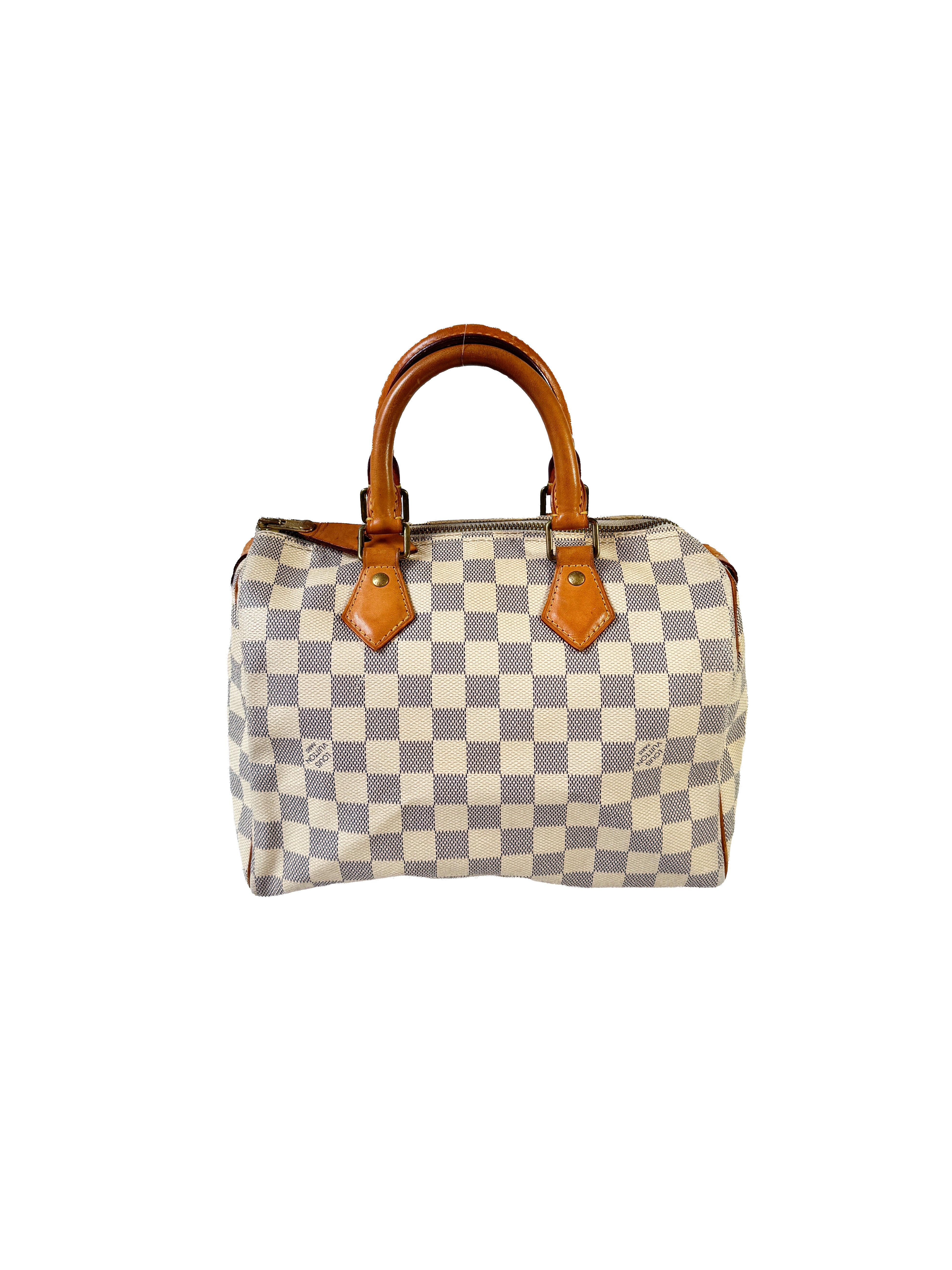 Louis Vuitton damier azur speedy 25 MB1195