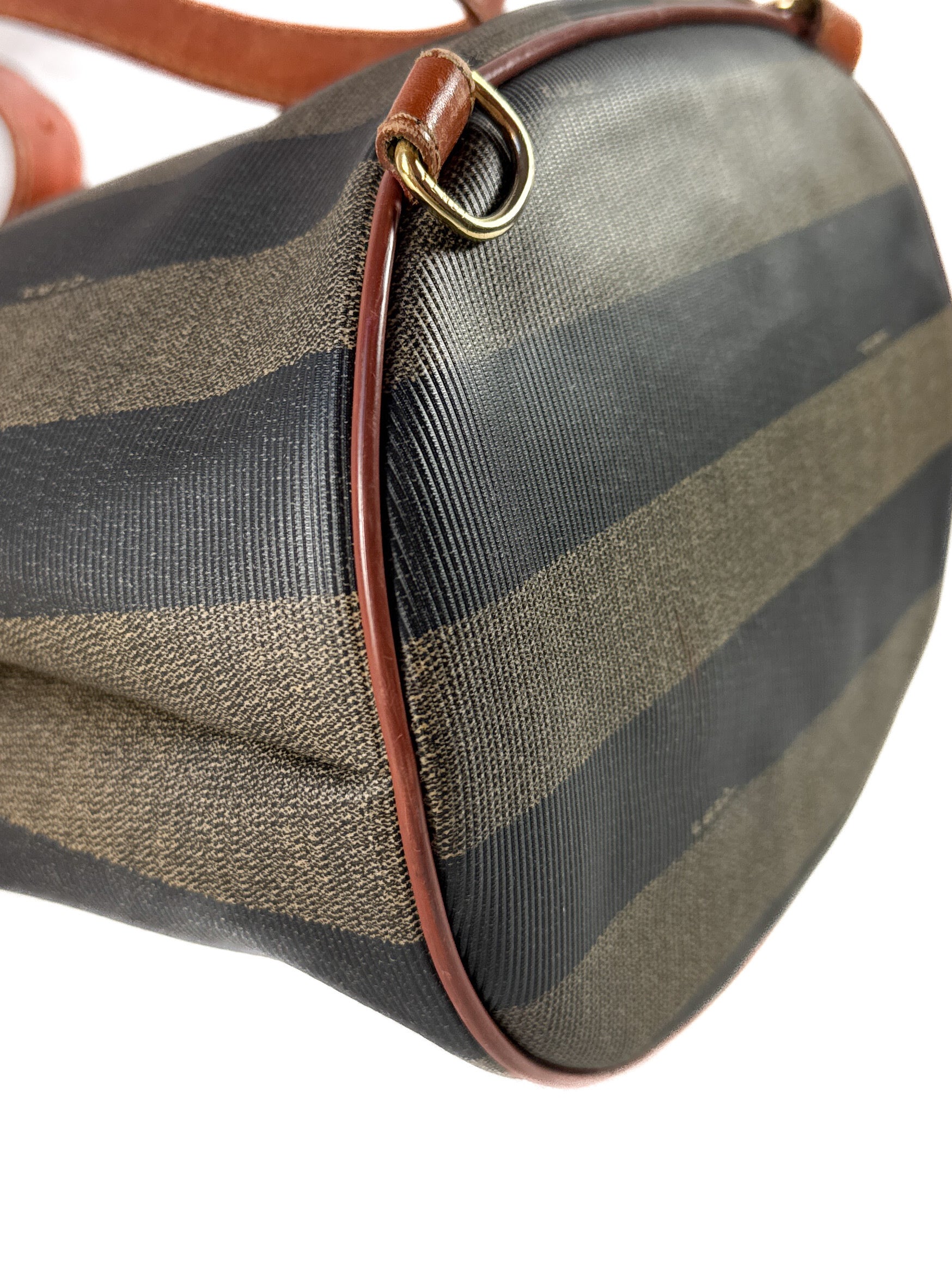 Fendi vintage Pequin striped sling bag 13B1455907