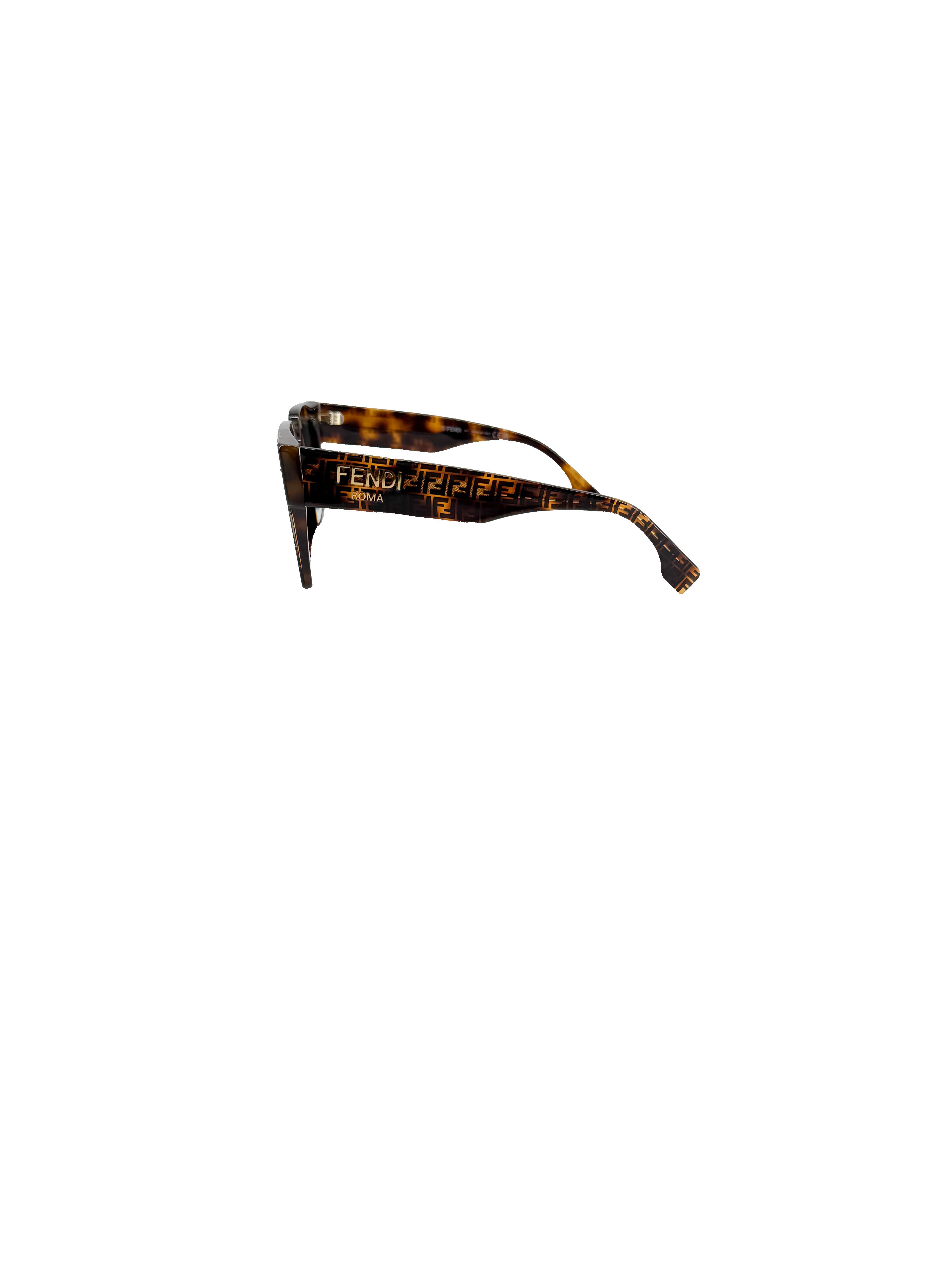 Fendi Roma brown sunglasses FE40101I TF31578640 *case*