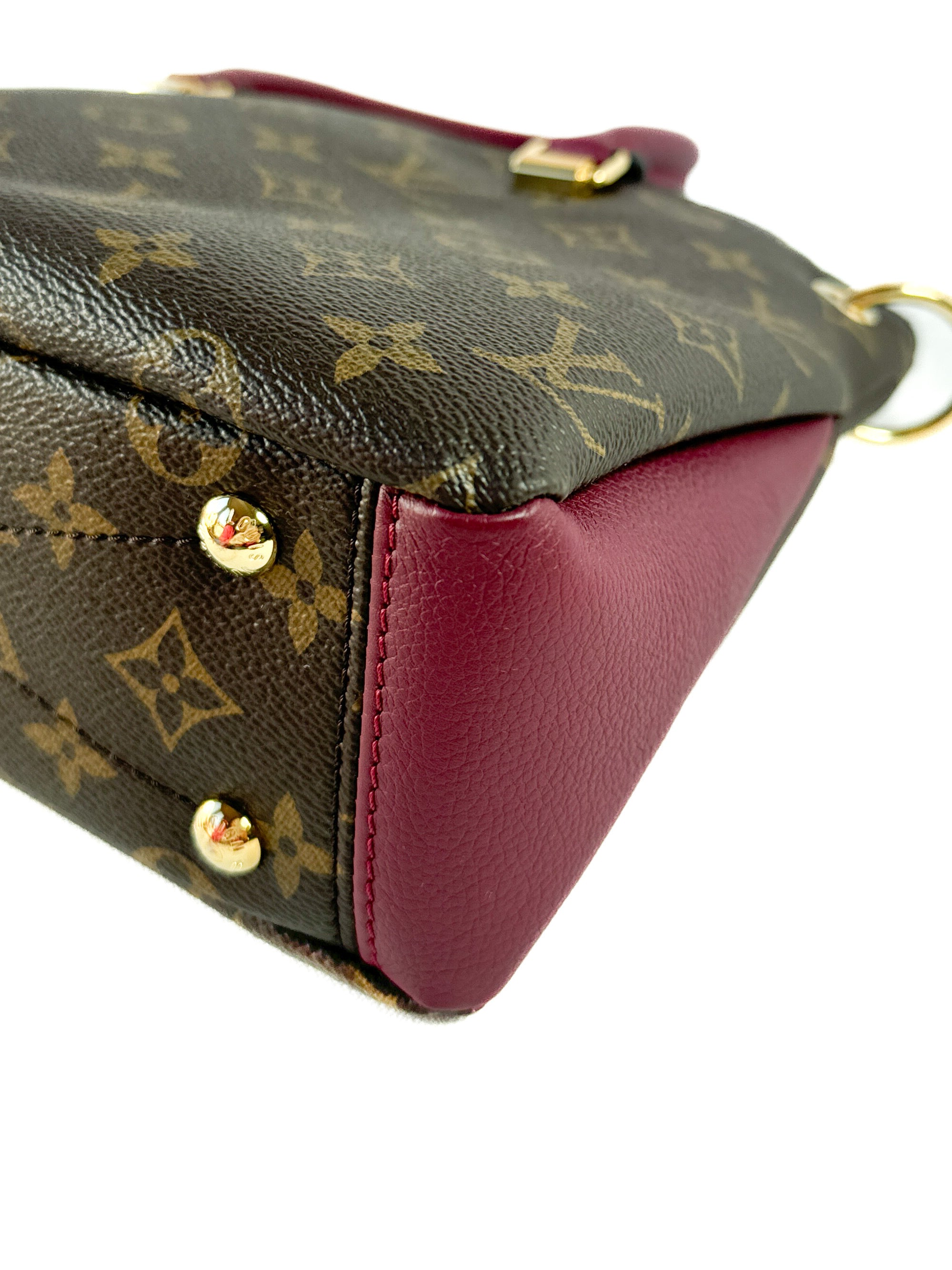Louis Vuitton monogram Pallas BB full raisin SD1127