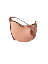 Polène peach Tonca leather crossbody