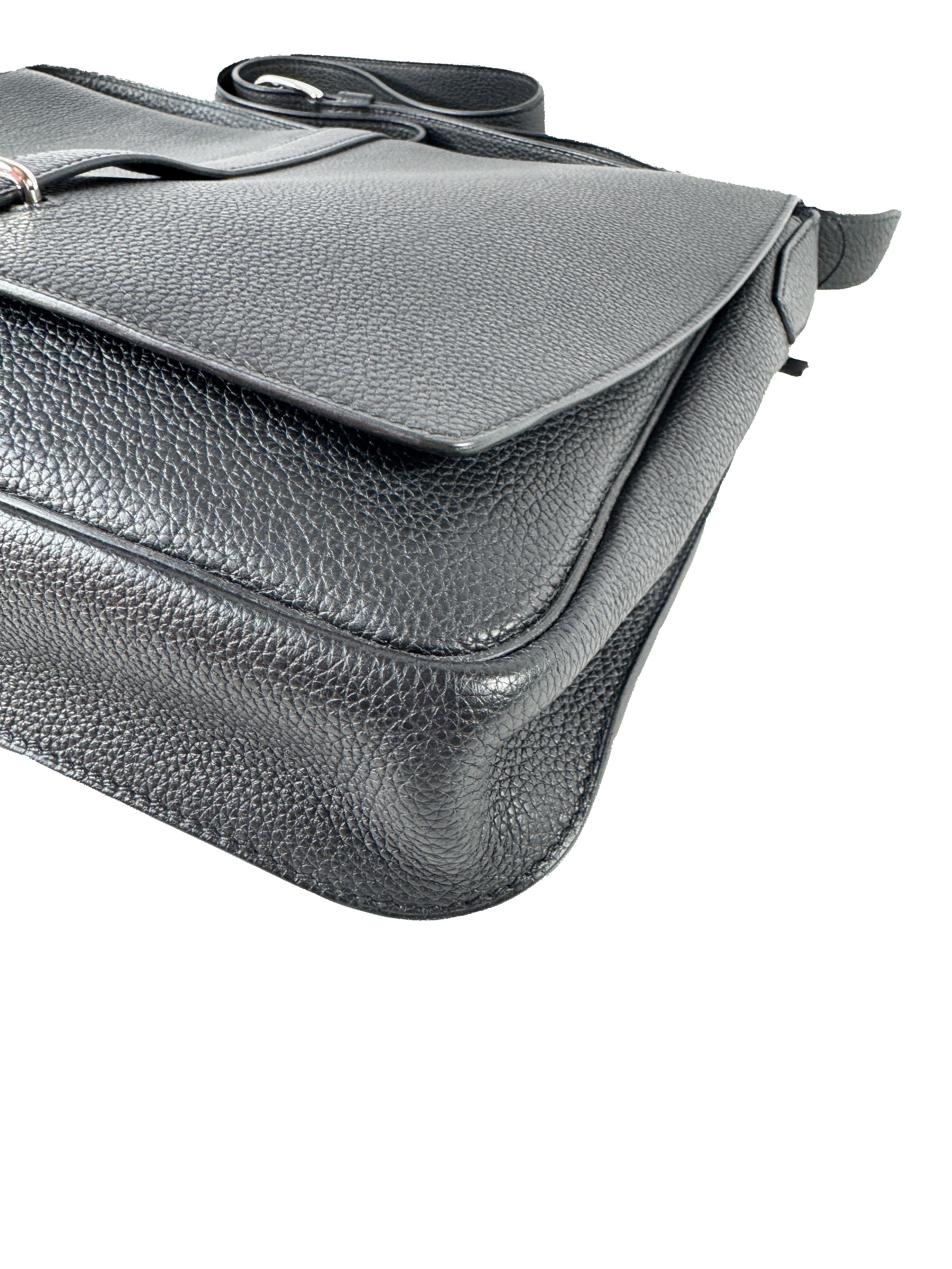 Hermès Clemence Steve Light Messenger C