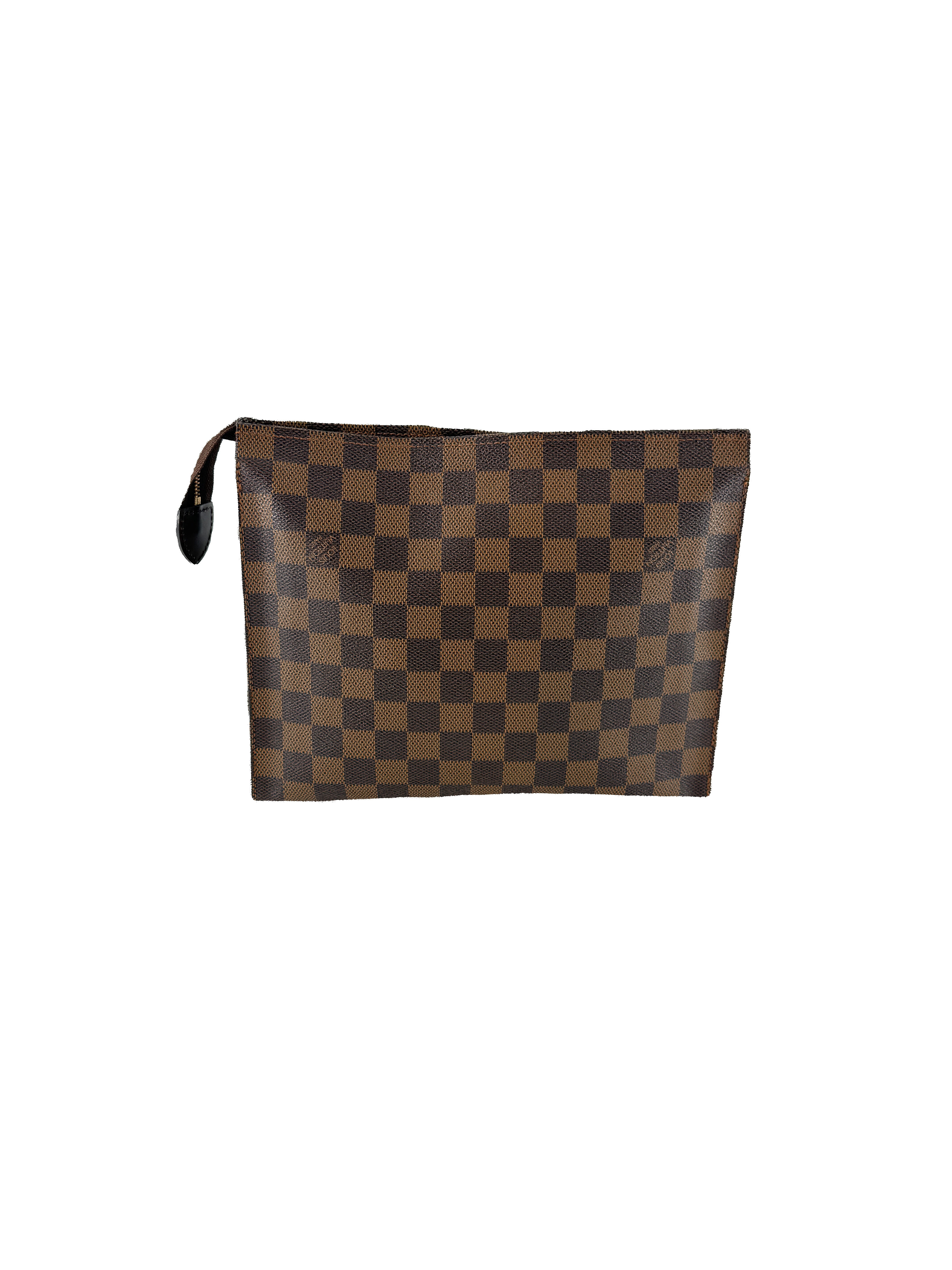 Louis Vuitton damier ebene toiletry pouch 26 TH0065
