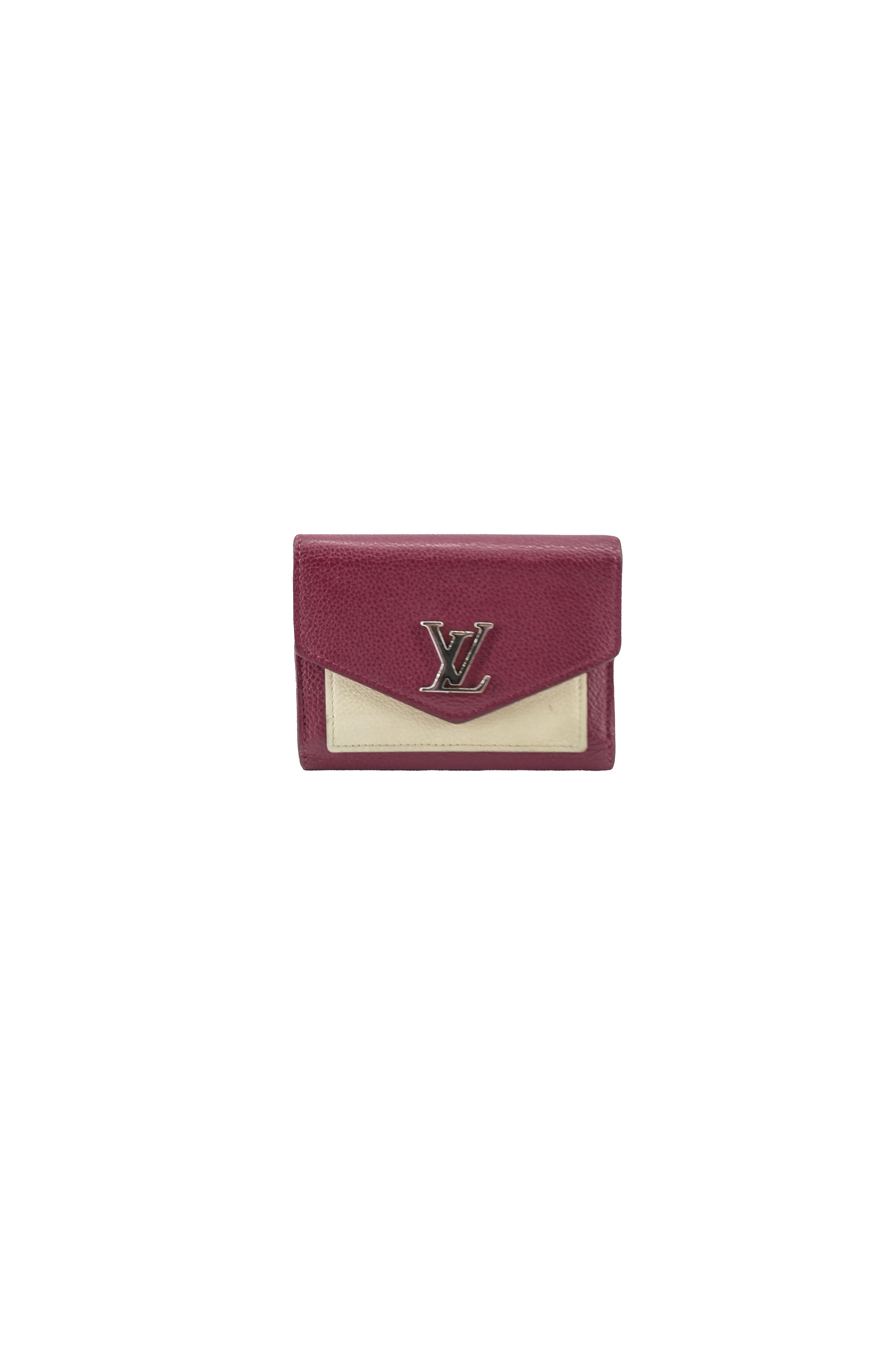 Louis Vuitton tri color mylockme compact wallet TA4168