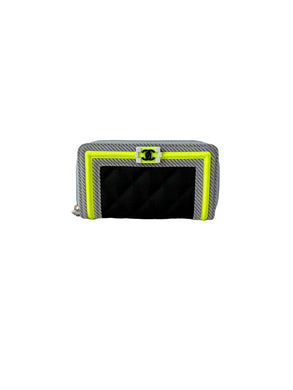 Chanel small Flou boy zip around wallet 22535017