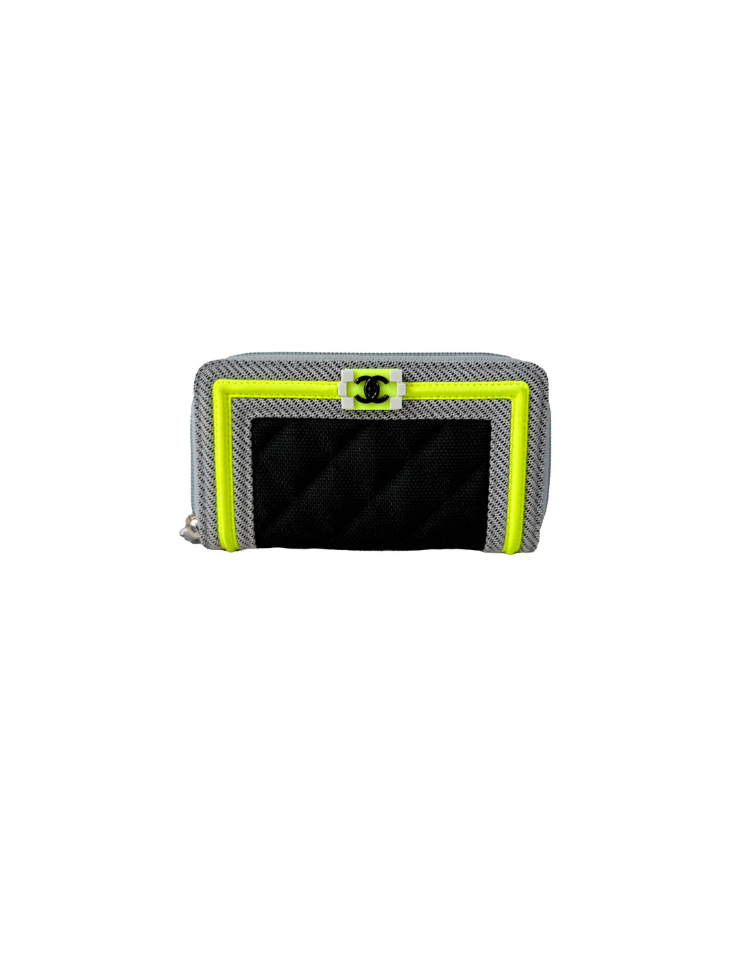 Chanel small Flou boy zip around wallet 22535017