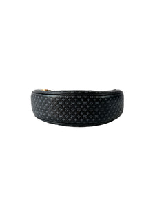 Louis Vuitton calfskin embossed monogram Loop black NFC