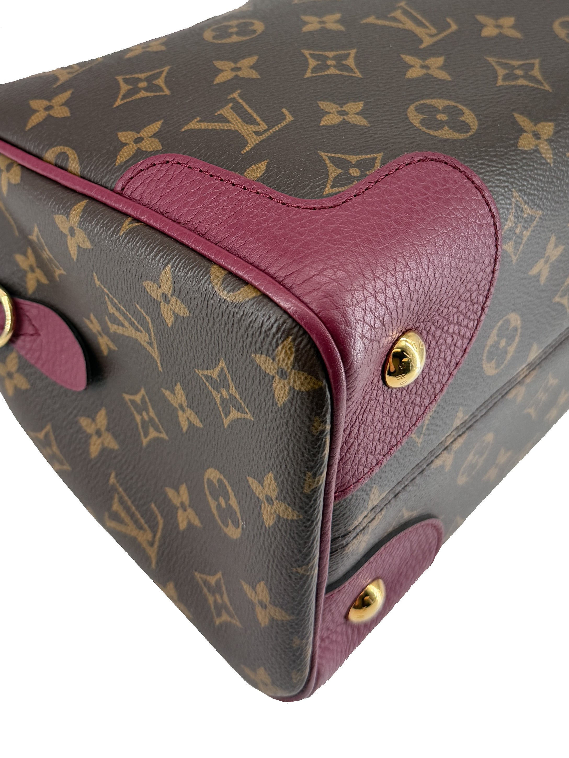 Louis Vuitton brown purple Retiro NM DR2185