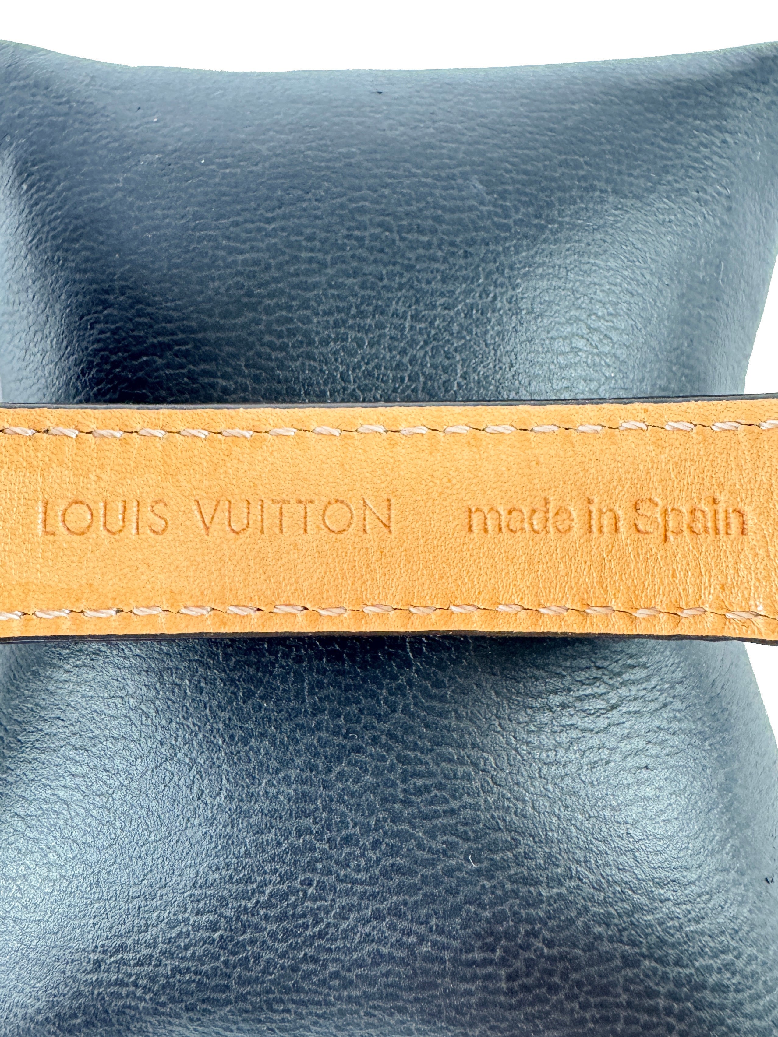Louis Vuitton nano monogram bracelet size 17 BC5106