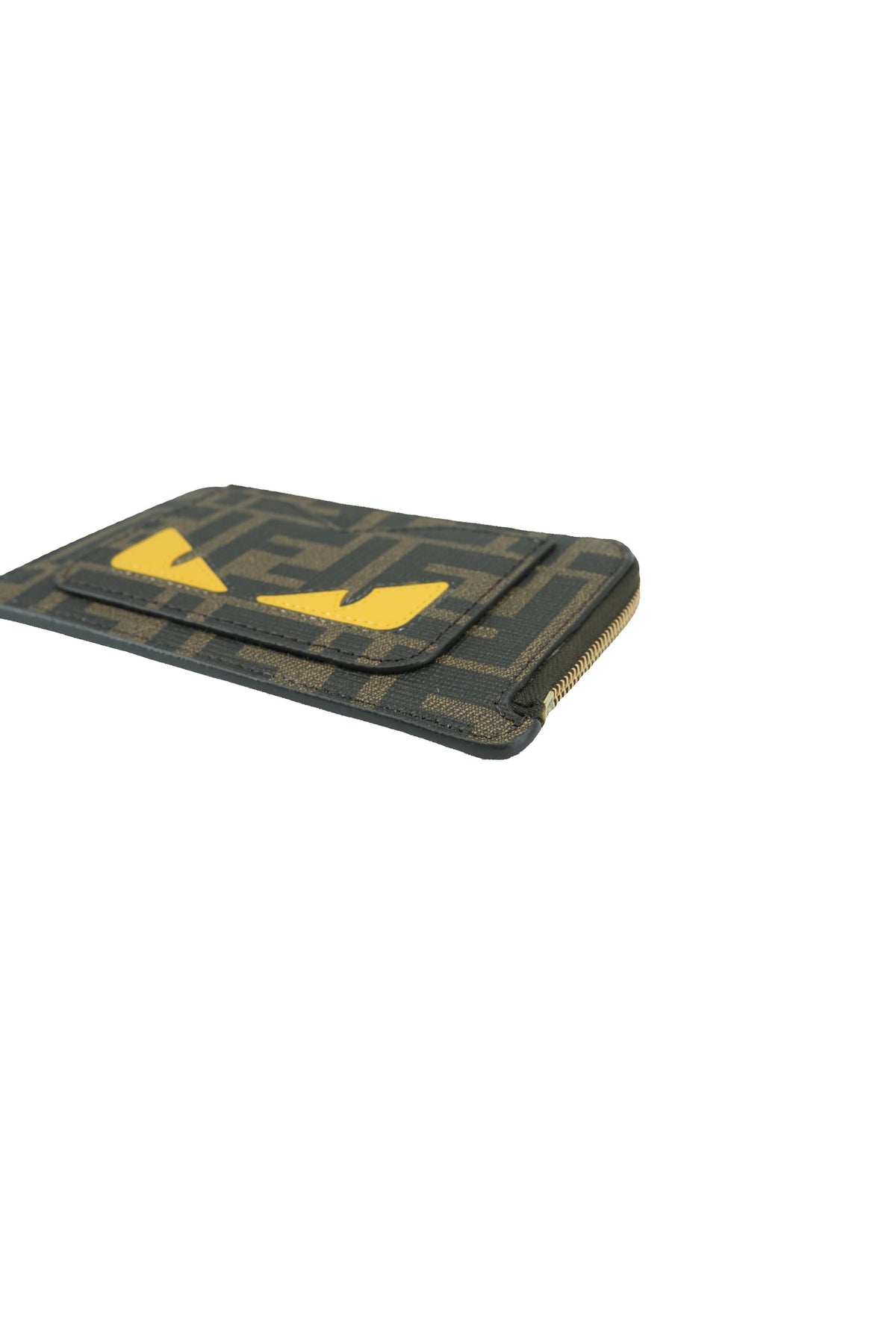 Fendi Monster card case brown, pink 0189