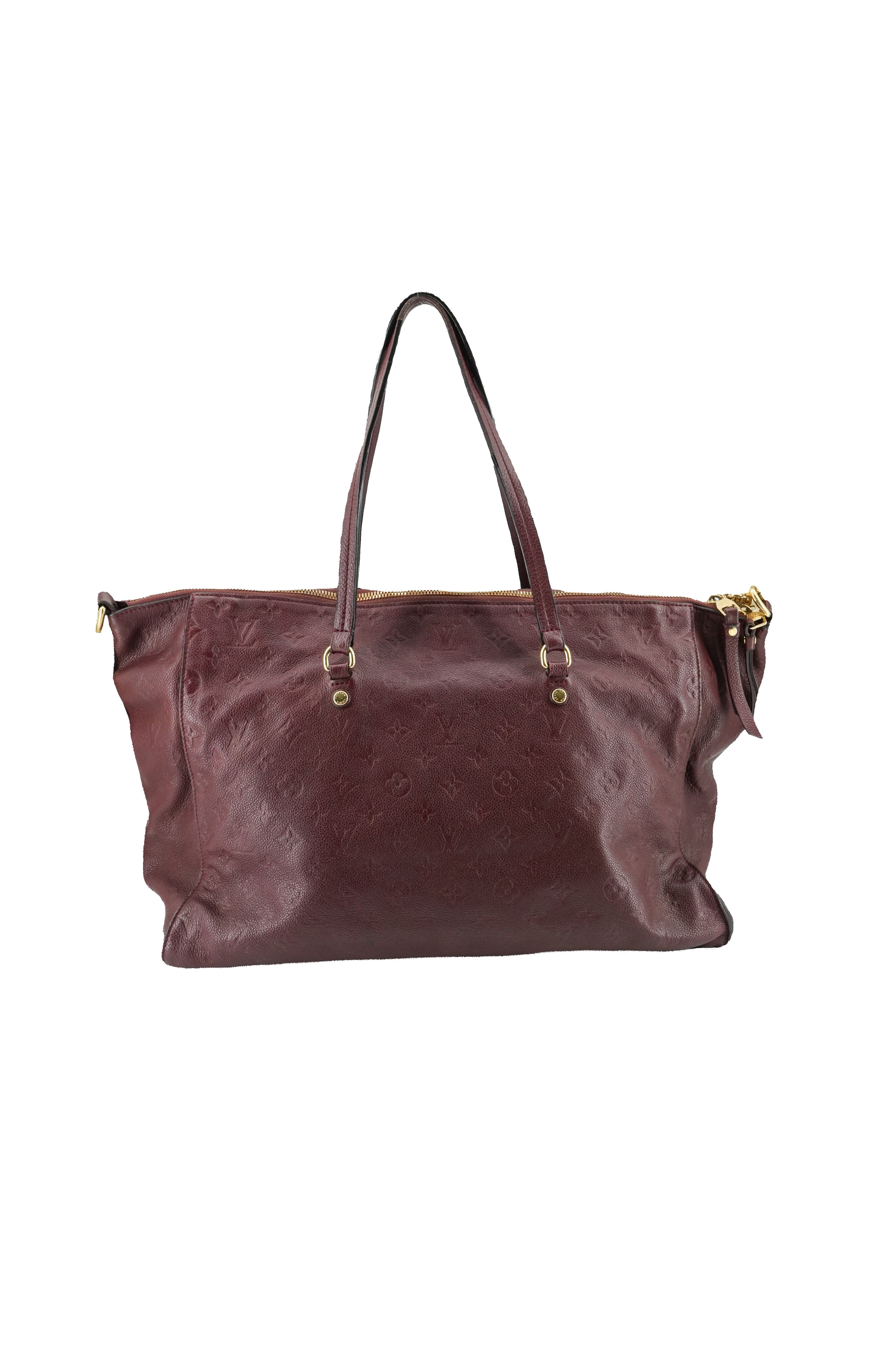 Louis Vuitton burgundy empreinte Lumineuse GM VI0191