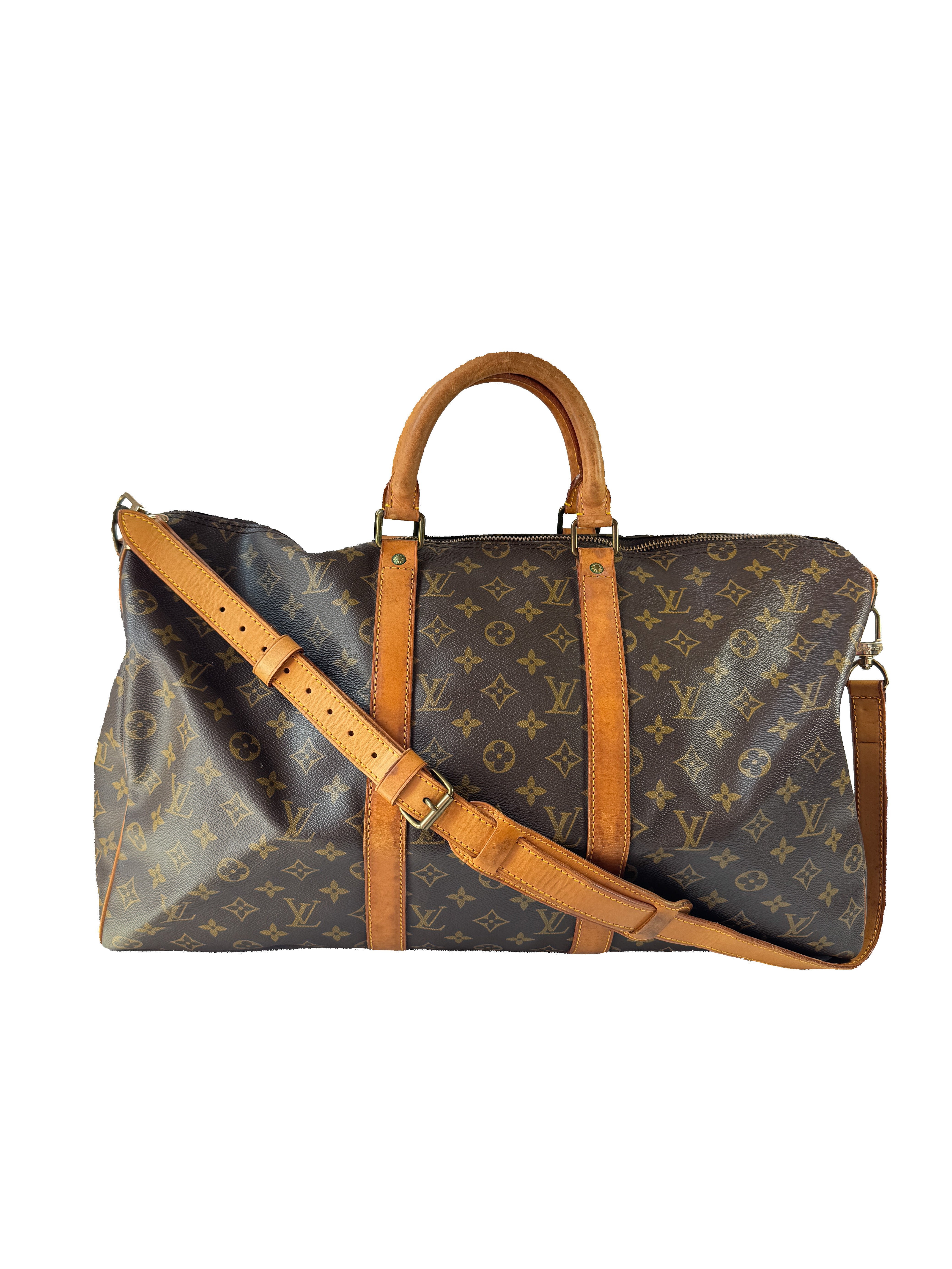 Louis Vuitton monogram Keepall Bandouliere 50 .V.I.1920