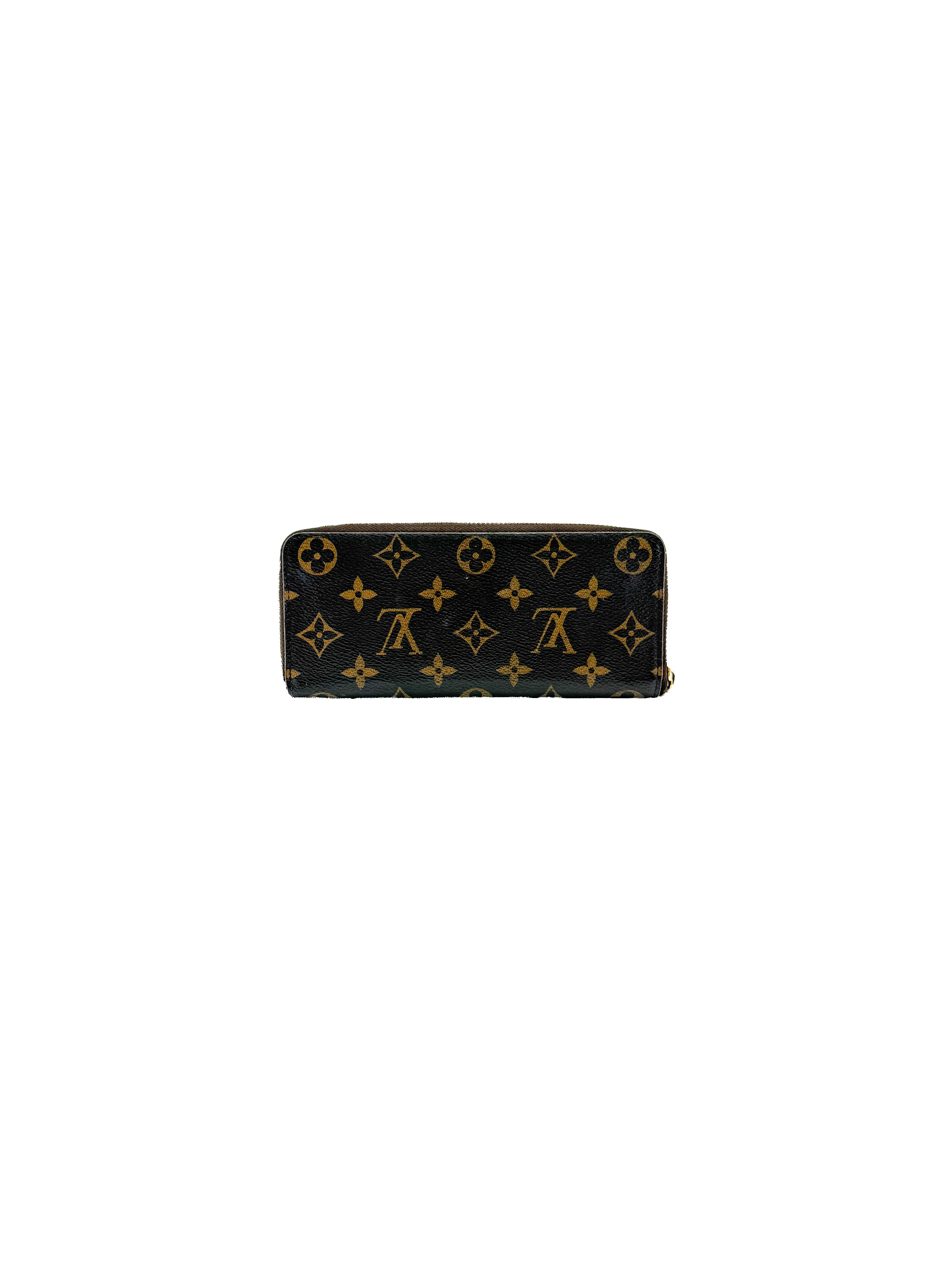 Louis Vuitton monogram floral limited edition Clemence wallet GI4118