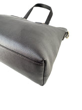 Gucci dark brown leather Bamboo tassel tote 3492