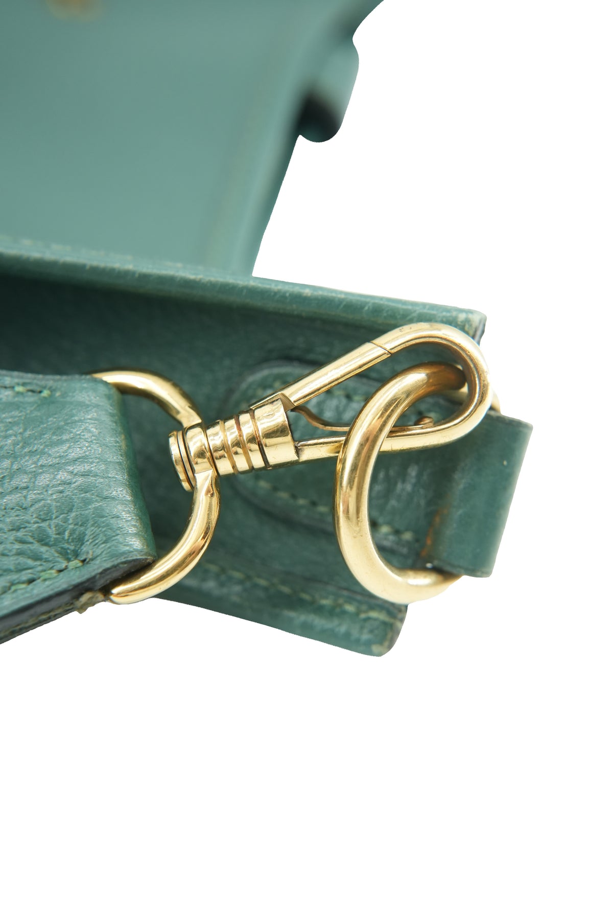 Hermès dark green Evelyne I GM Courchevel (Y)