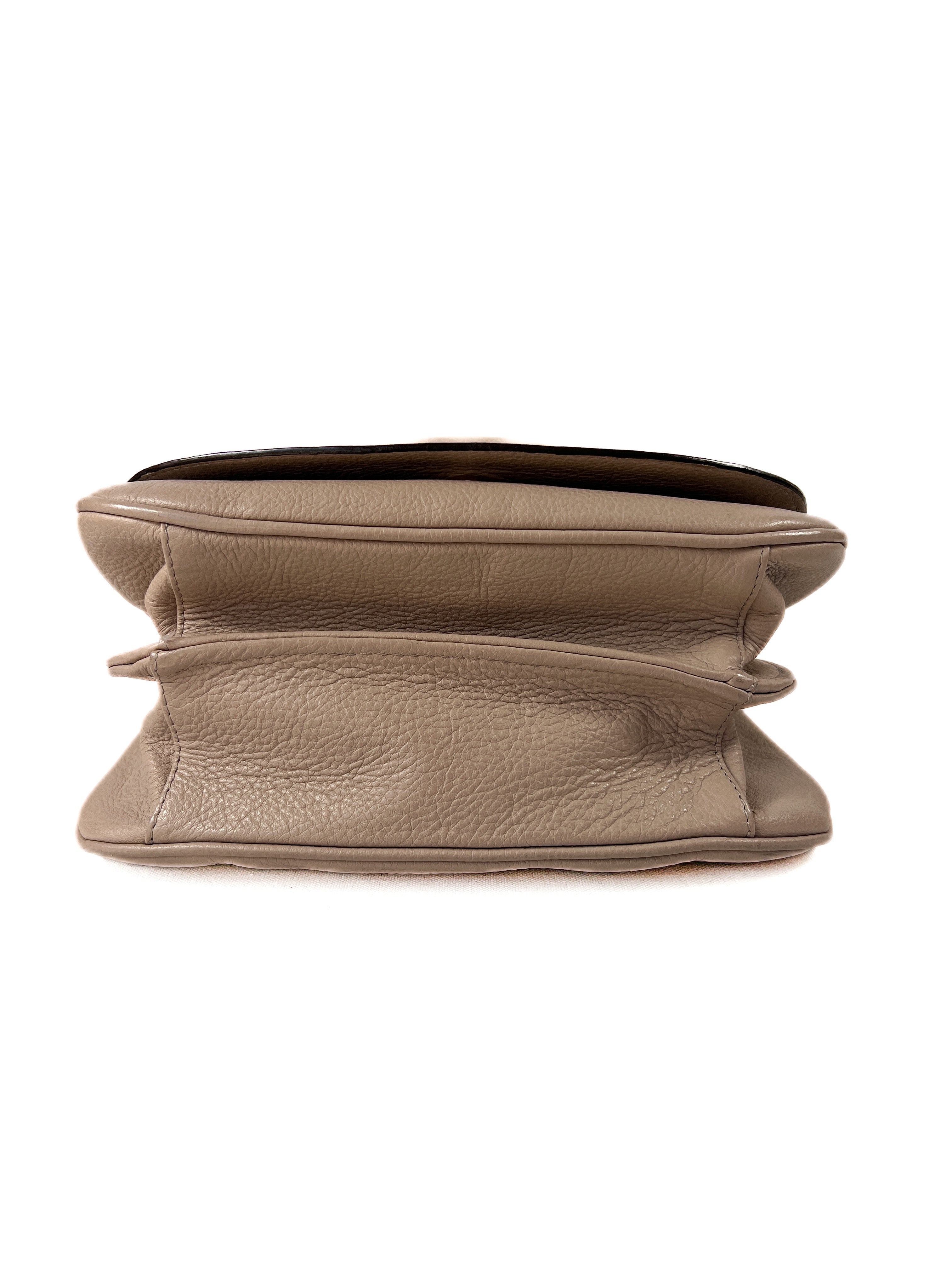 See by Chloe dark taupe and brown leather Susie crossbody