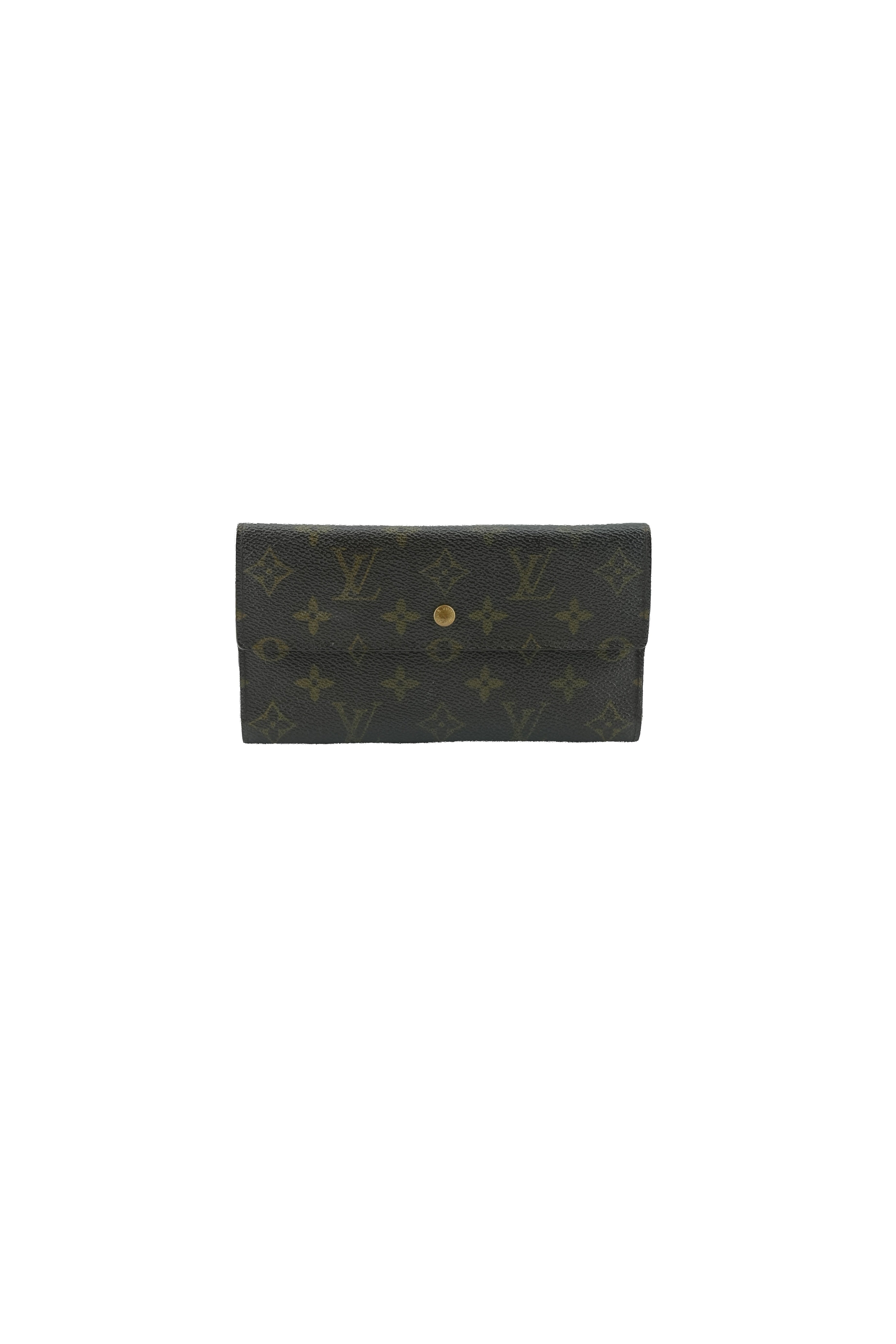 Louis Vuitton monogram Porte Tresor international wallet TH0072