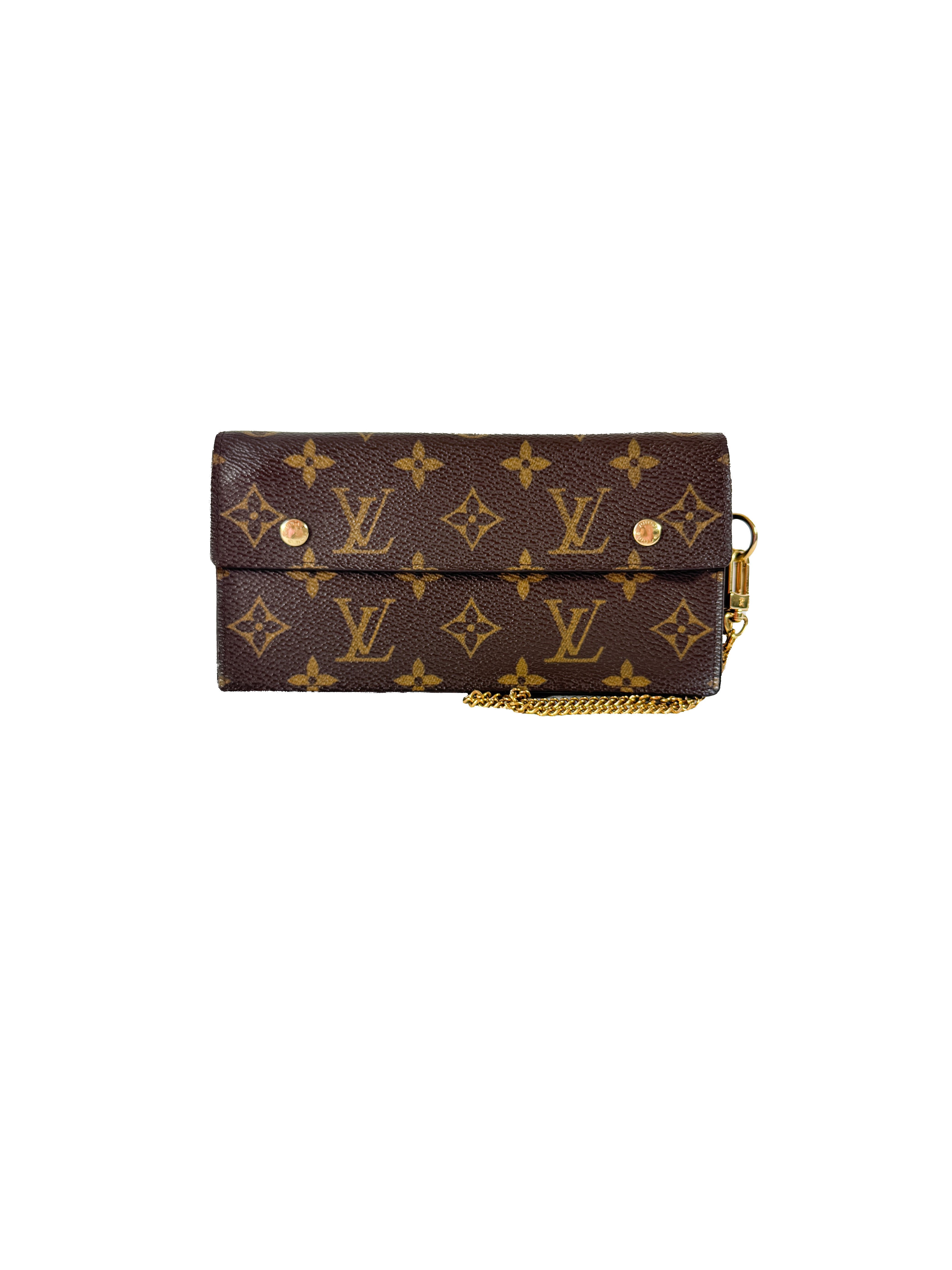 Louis Vuitton monogram Portefeuille Accordion long wallet TH1014