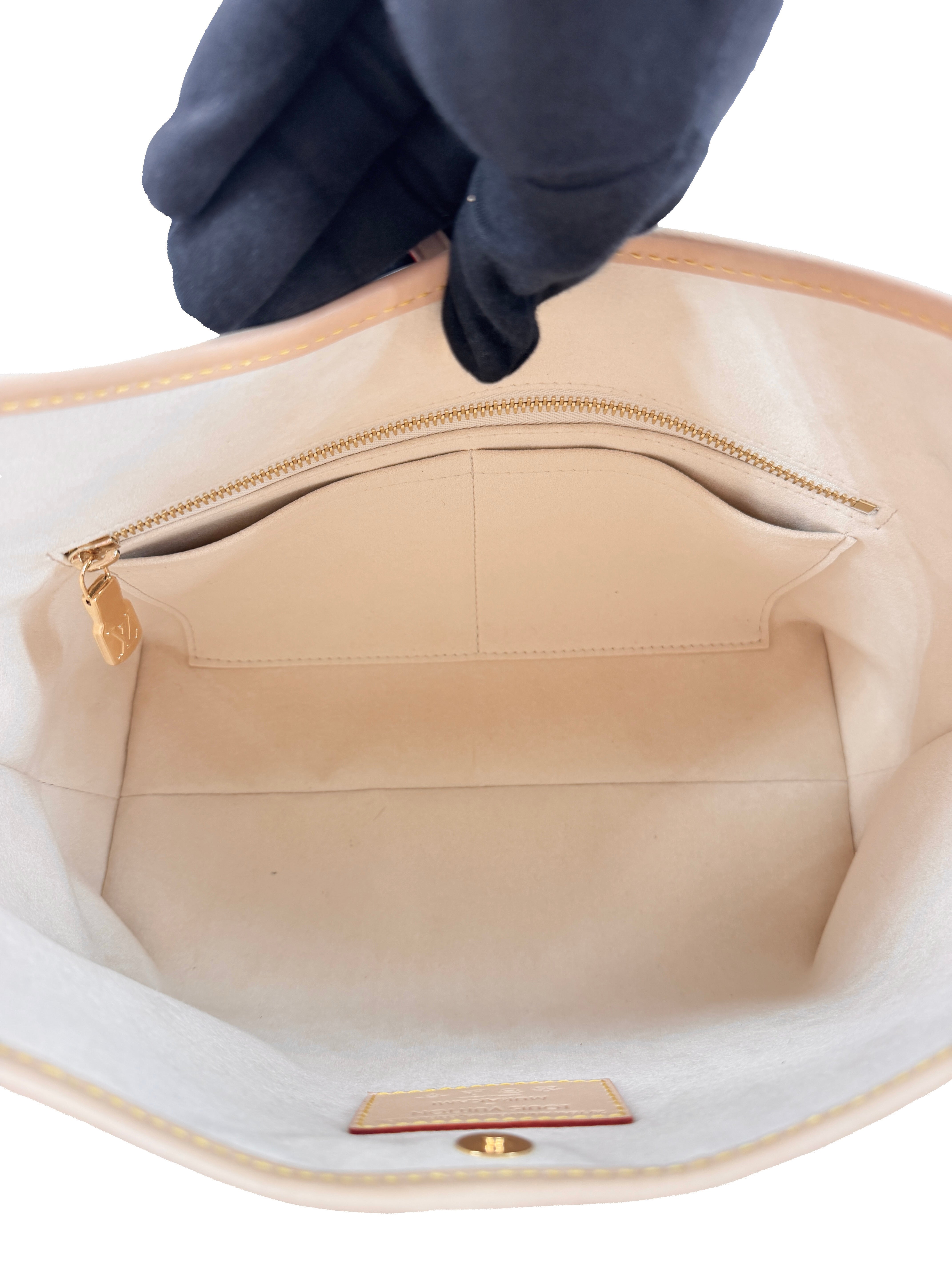 Louis Vuitton x TM white multicolor carryall NFC