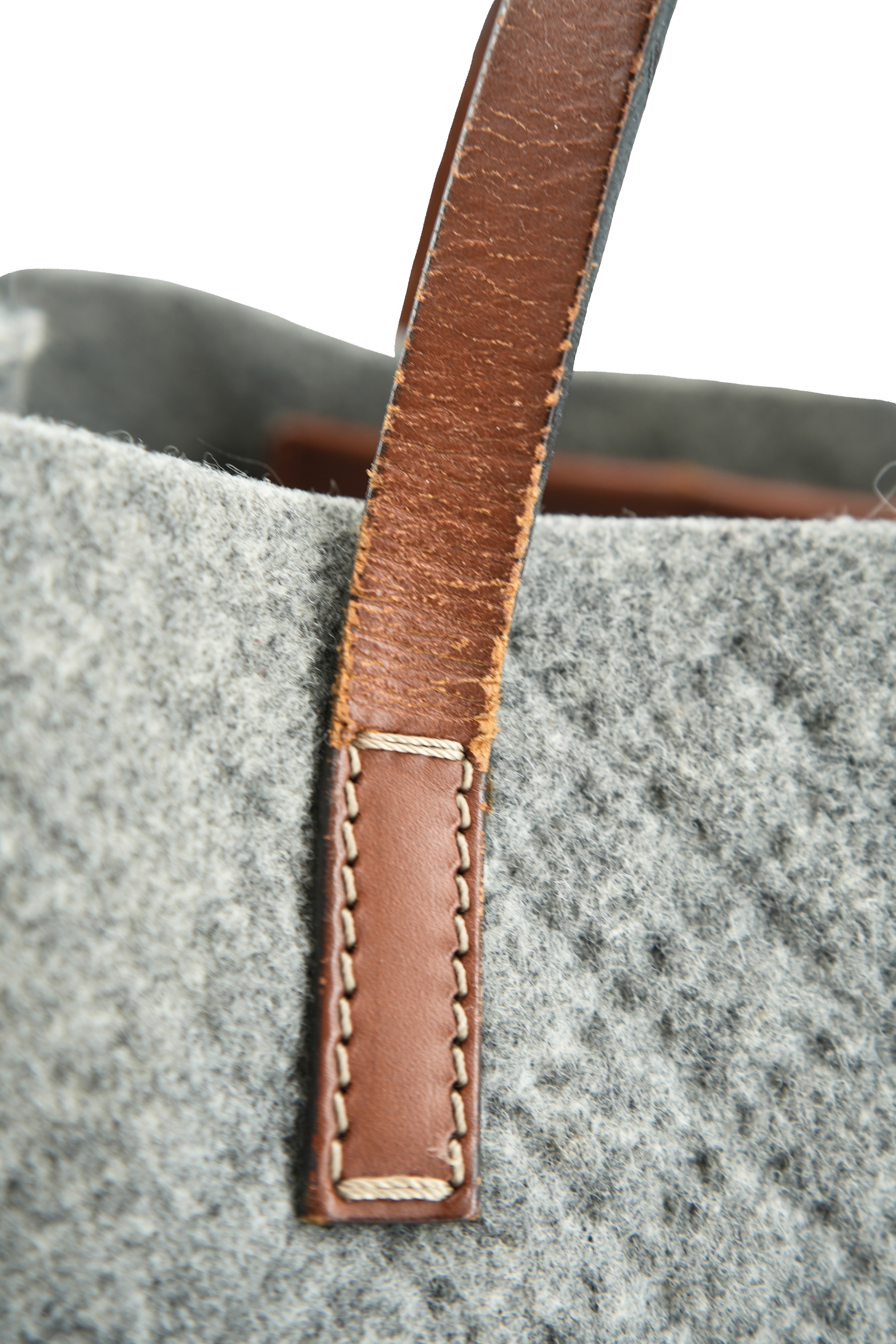 Gucci gray wool tote 295267-524947