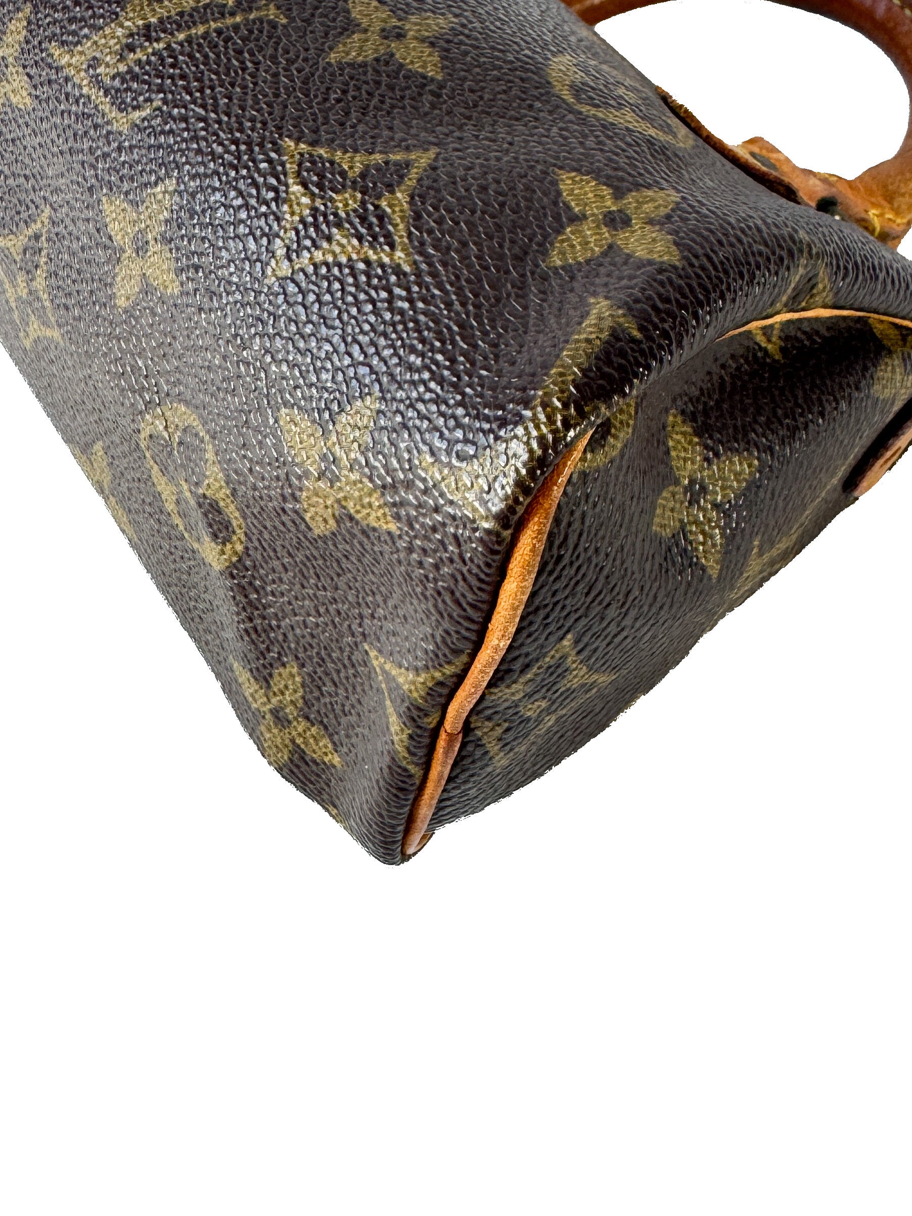 Louis Vuitton monogram mini Speedy w/strap