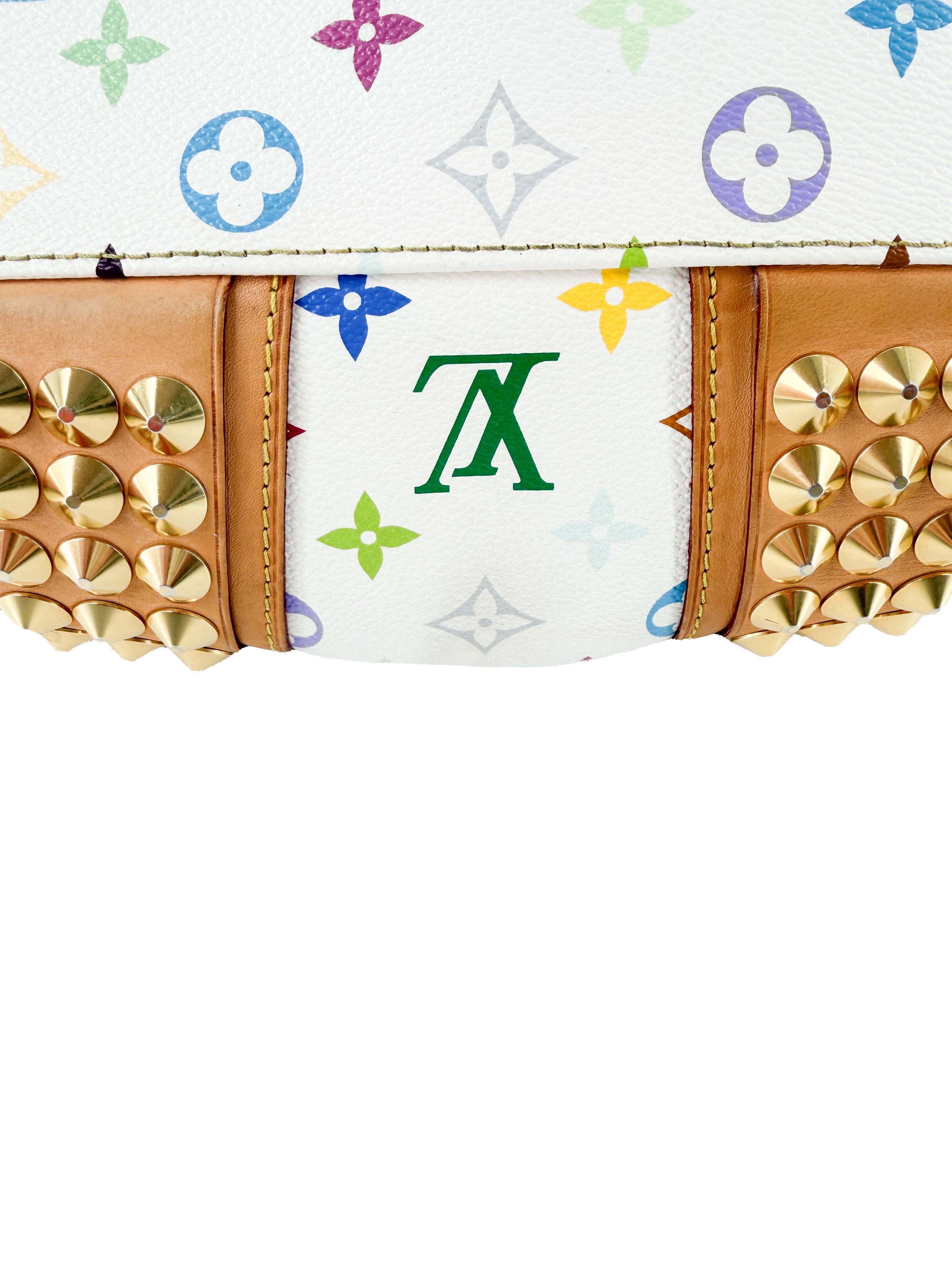 Louis Vuitton white multicolor Courtney MM