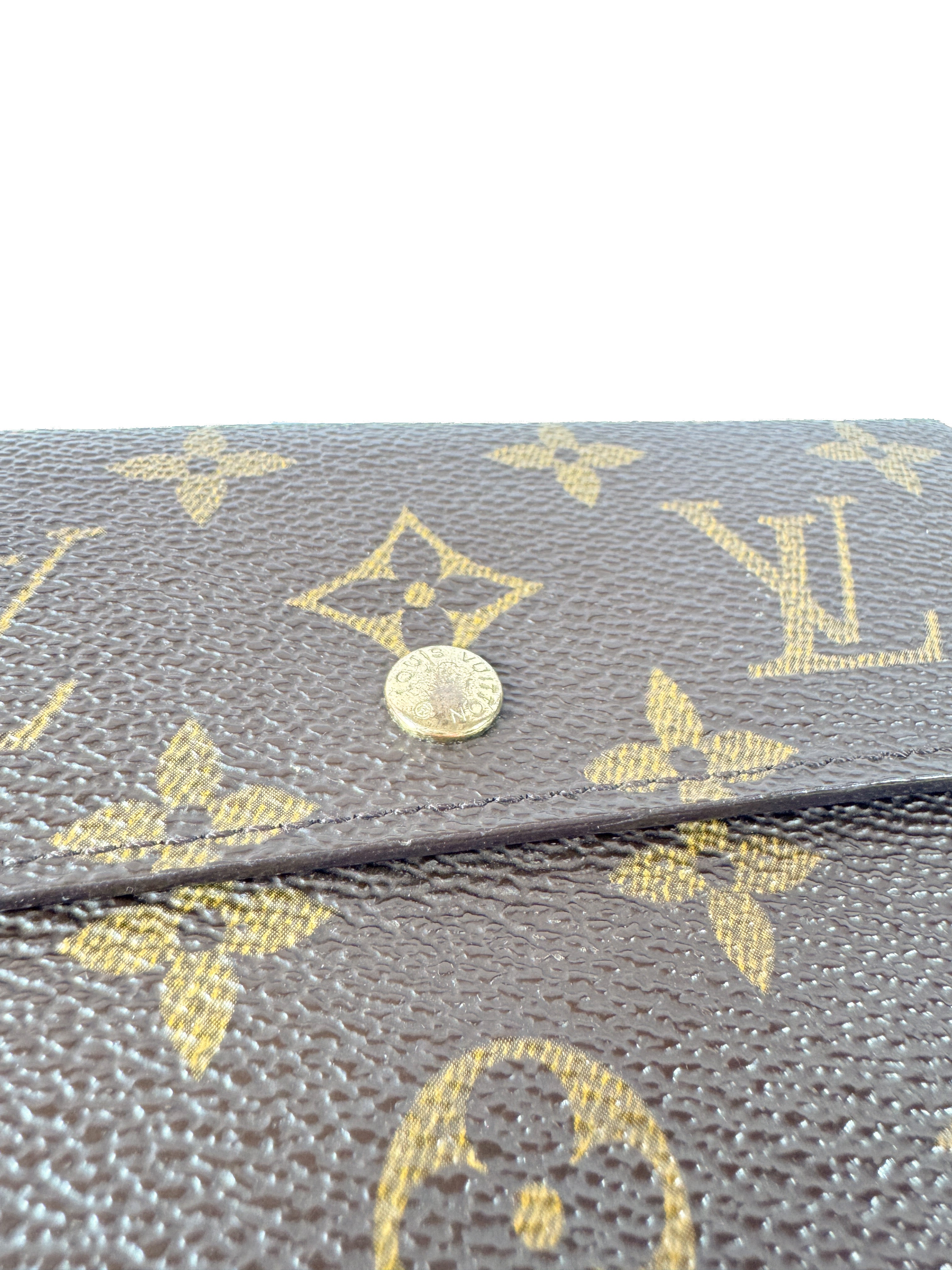 Louis Vuitton monogram Porte Tresor Etui Paper wallet SP0012