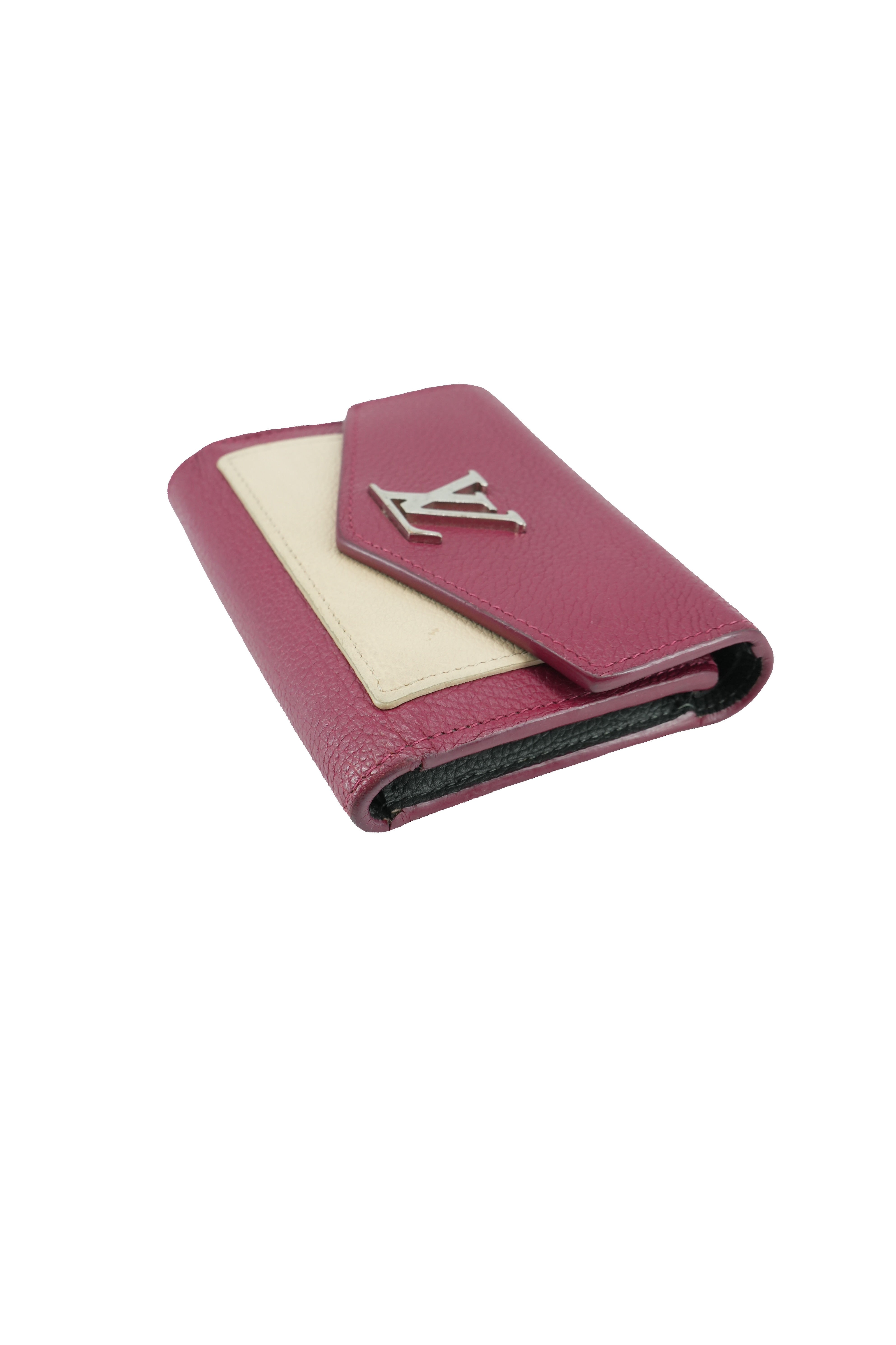 Louis Vuitton tri color mylockme compact wallet TA4168