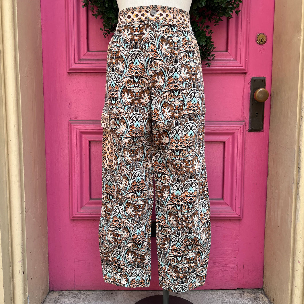 Anthropologie multicolor pants size 10 NWT