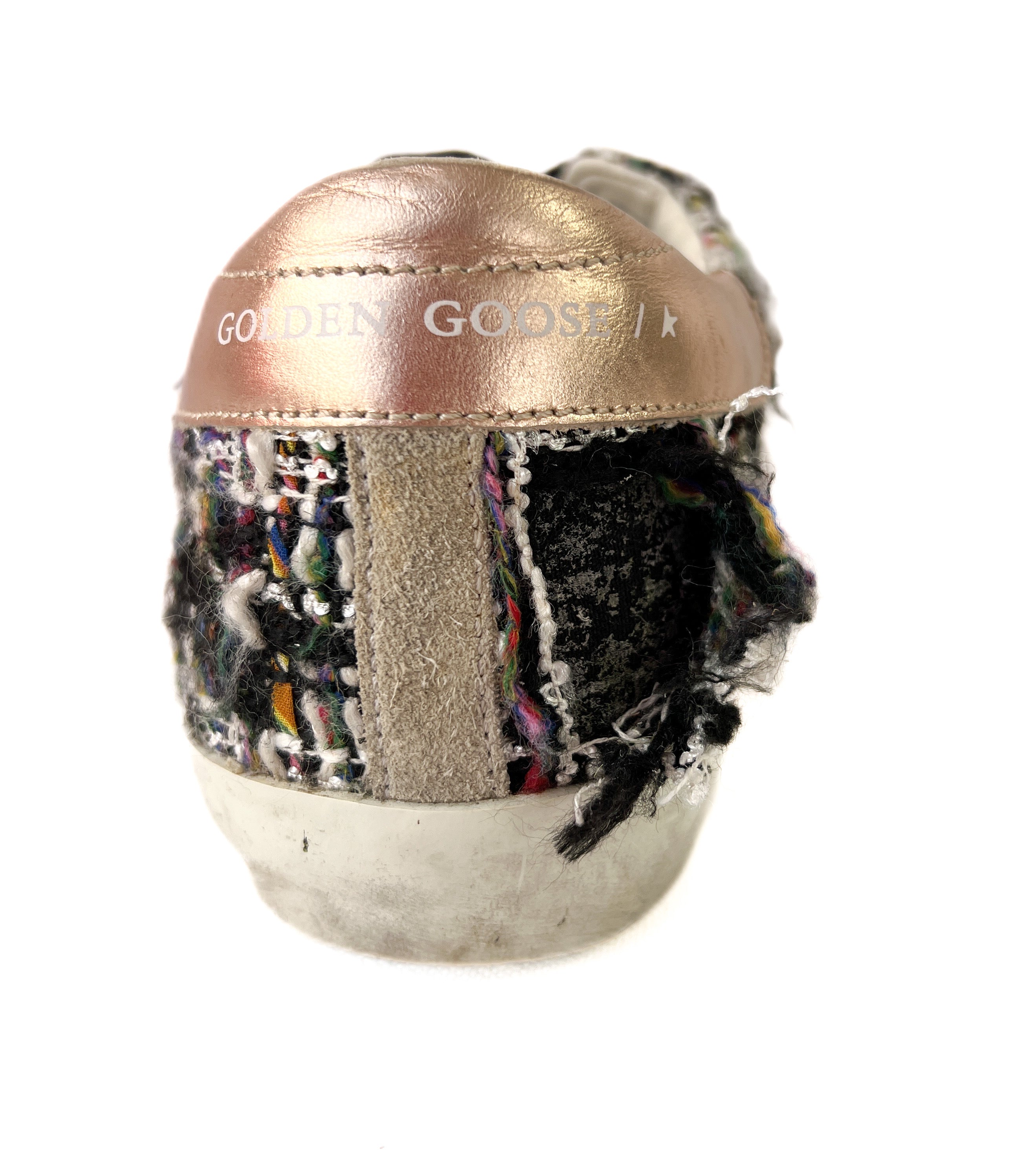 Golden Goose tweed sneakers size 40