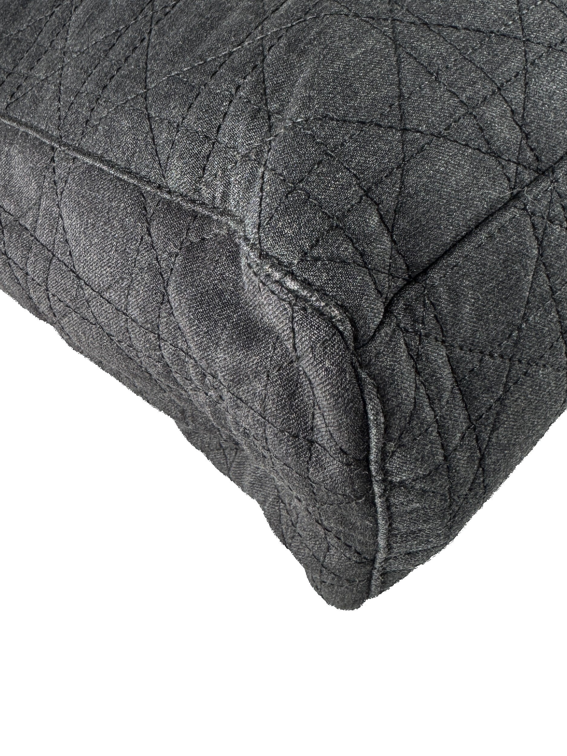 Christian Dior black denim Lady Dior vintage RU 0967