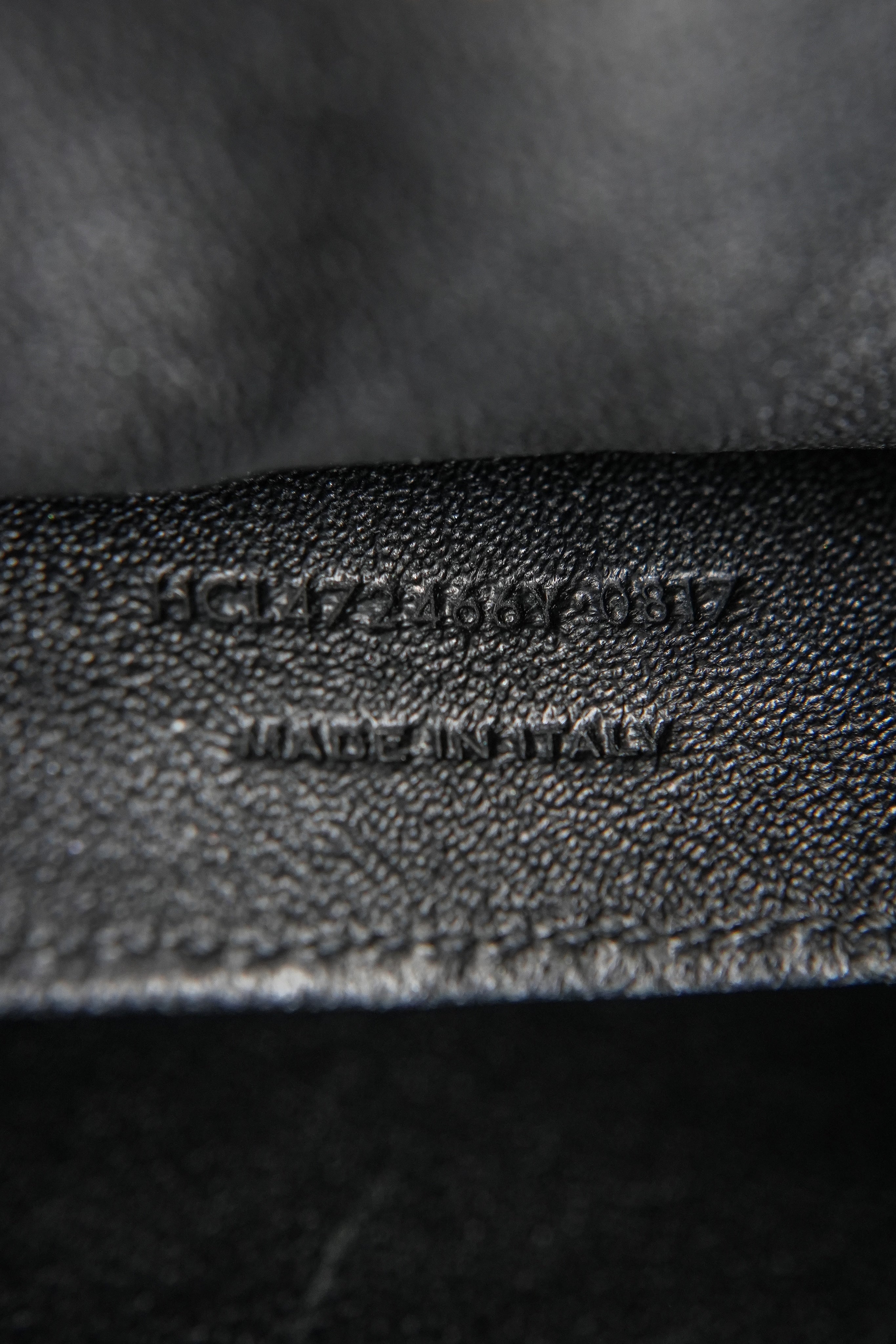 Saint Laurent black Baby monogram Cabas HCL472466Y-0817