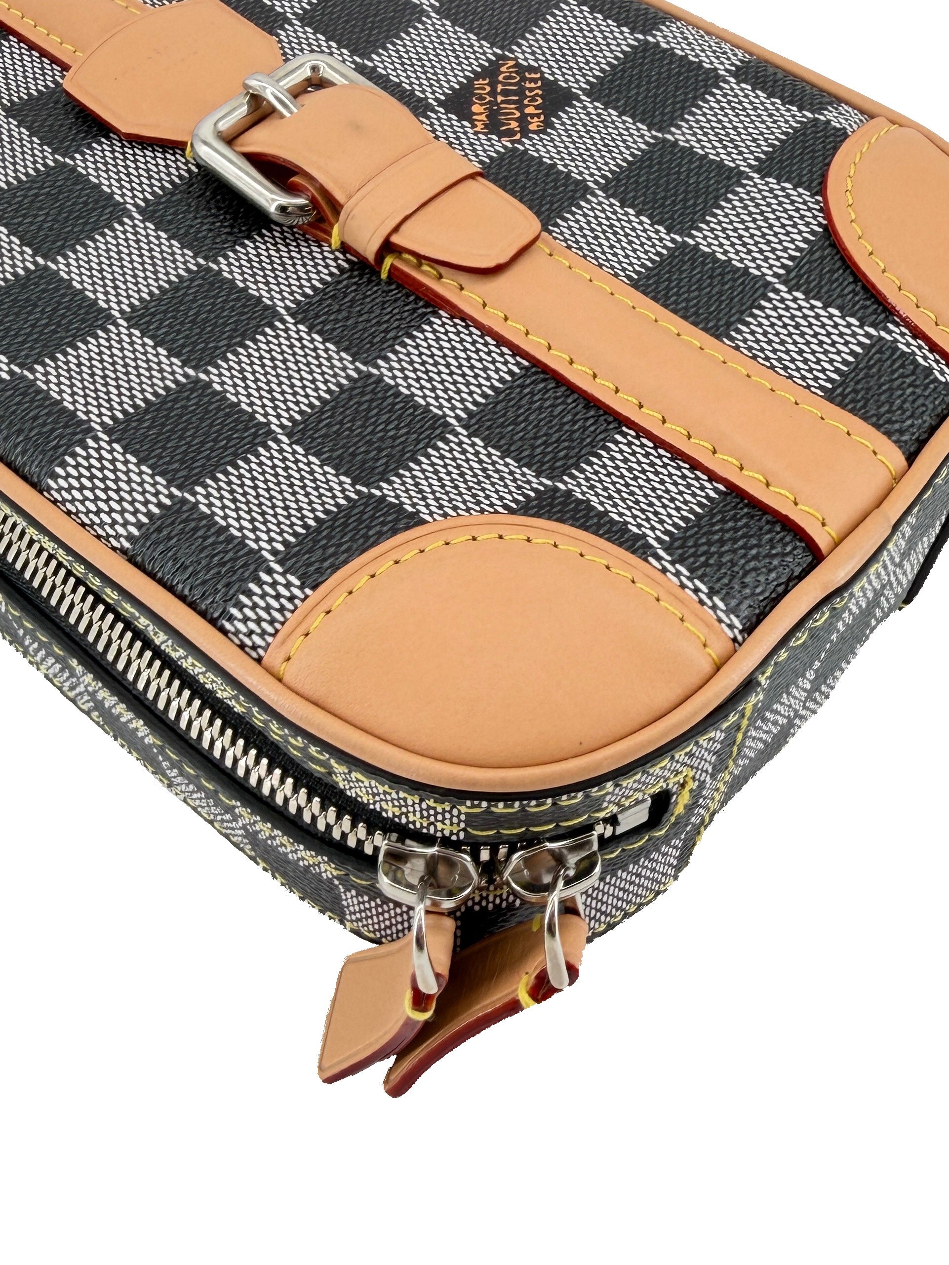 Louis Vuitton Valisette Verticale Bag Limited Edition Colored Damier MI3109