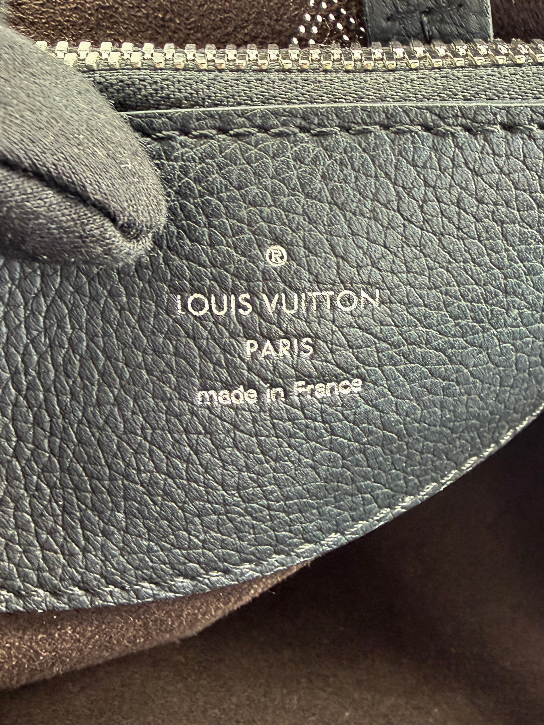 Louis Vuitton black Mahina Bella tote NFC