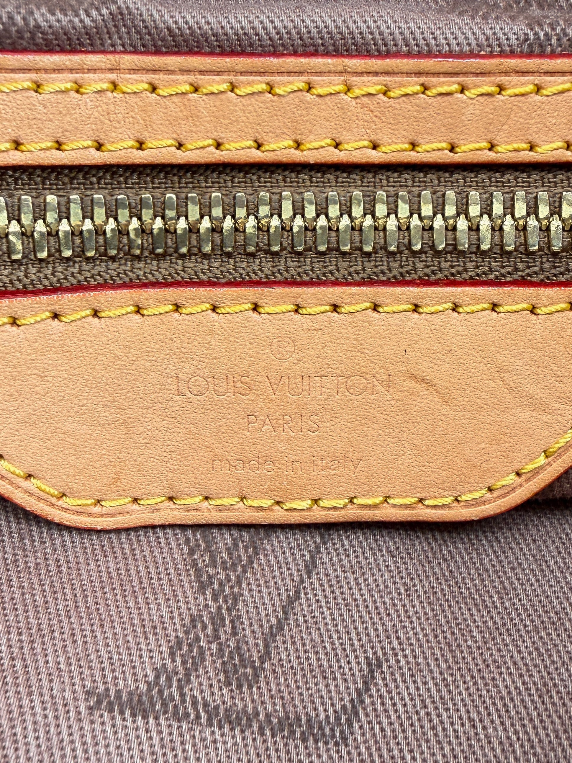 Louis Vuitton Articles de Voyage brown canvas tote FO1112
