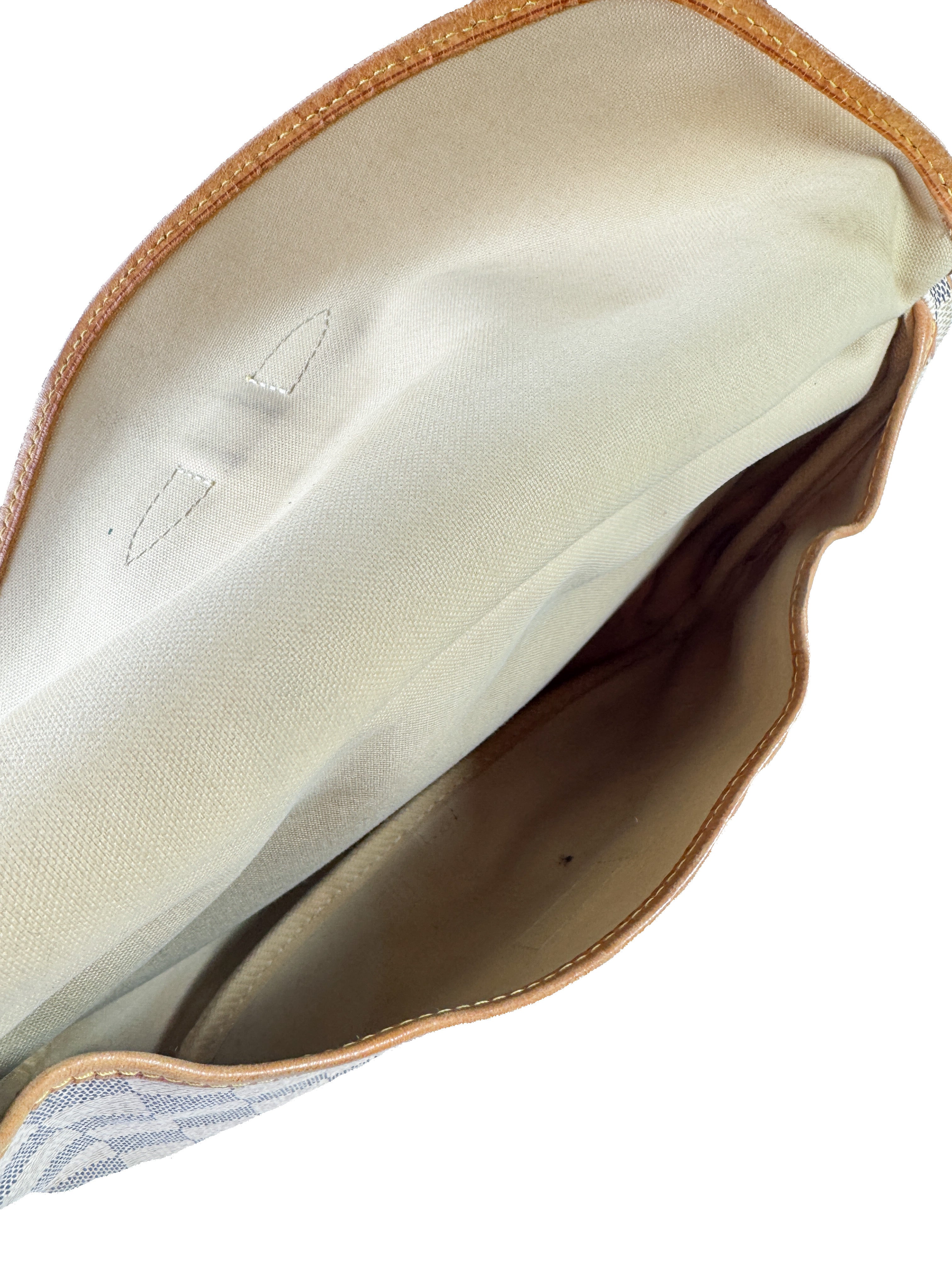 Louis Vuitton damier azur Saumur 30 MB4078