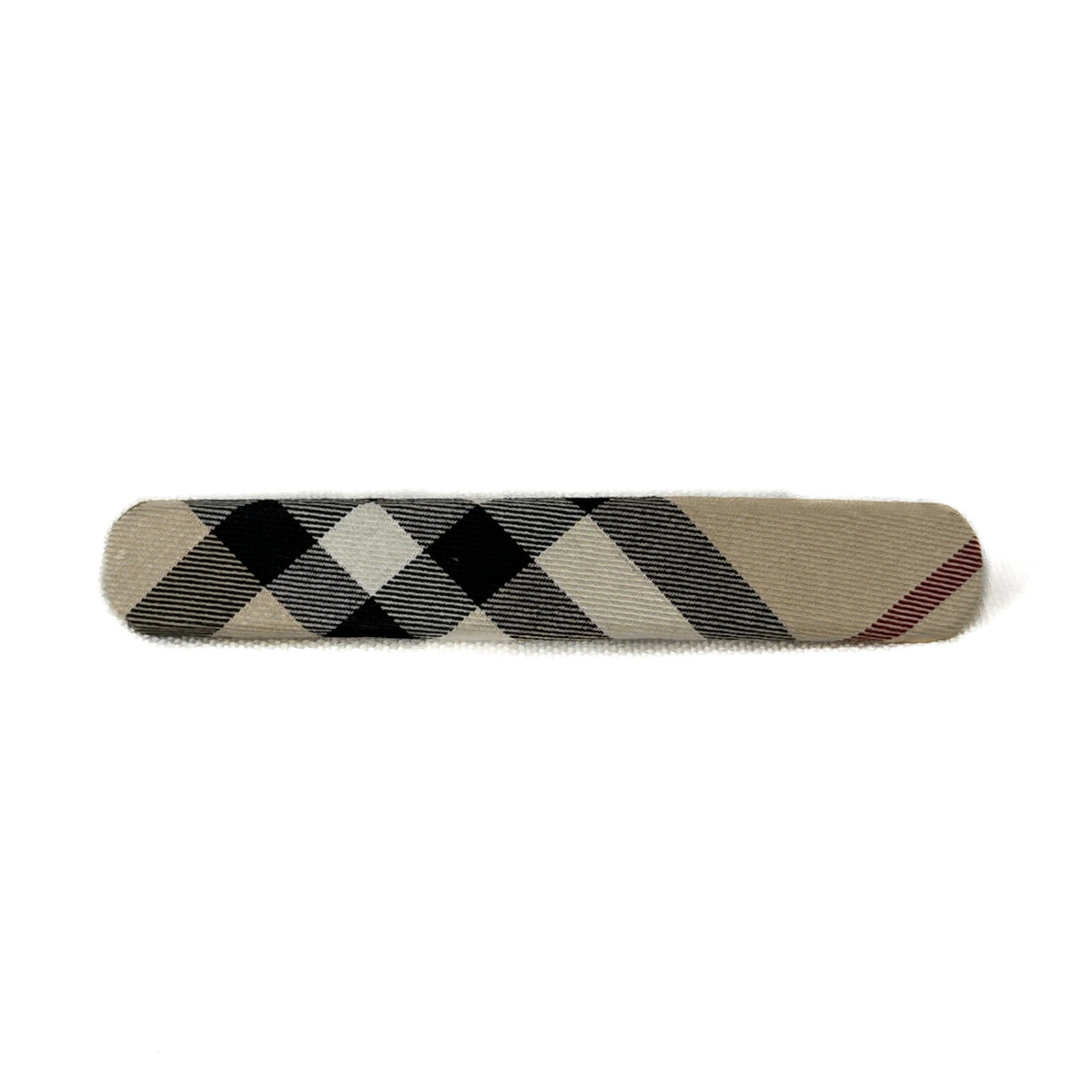 Burberry check hair clip display picture 2