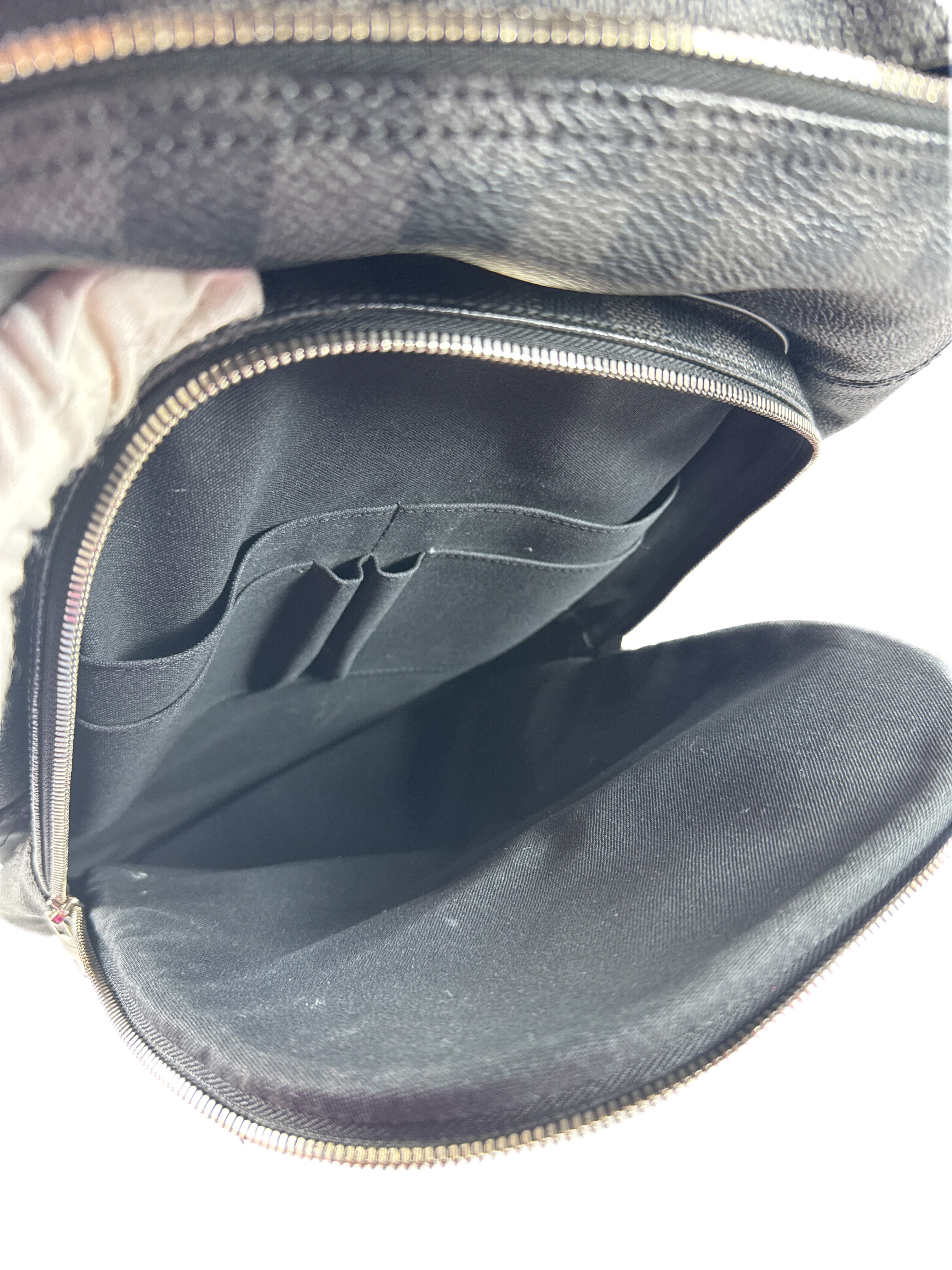 Louis Vuitton damier graphite Michael backpack RI1163