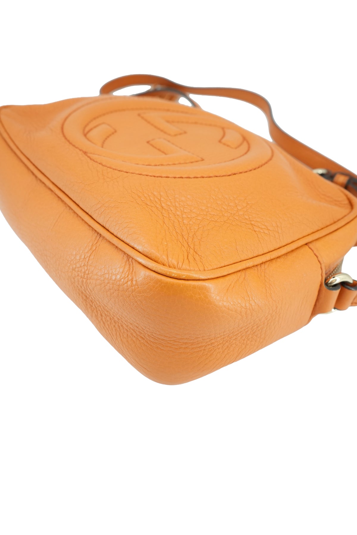 Gucci orange soho disco crossbody 308364 498879