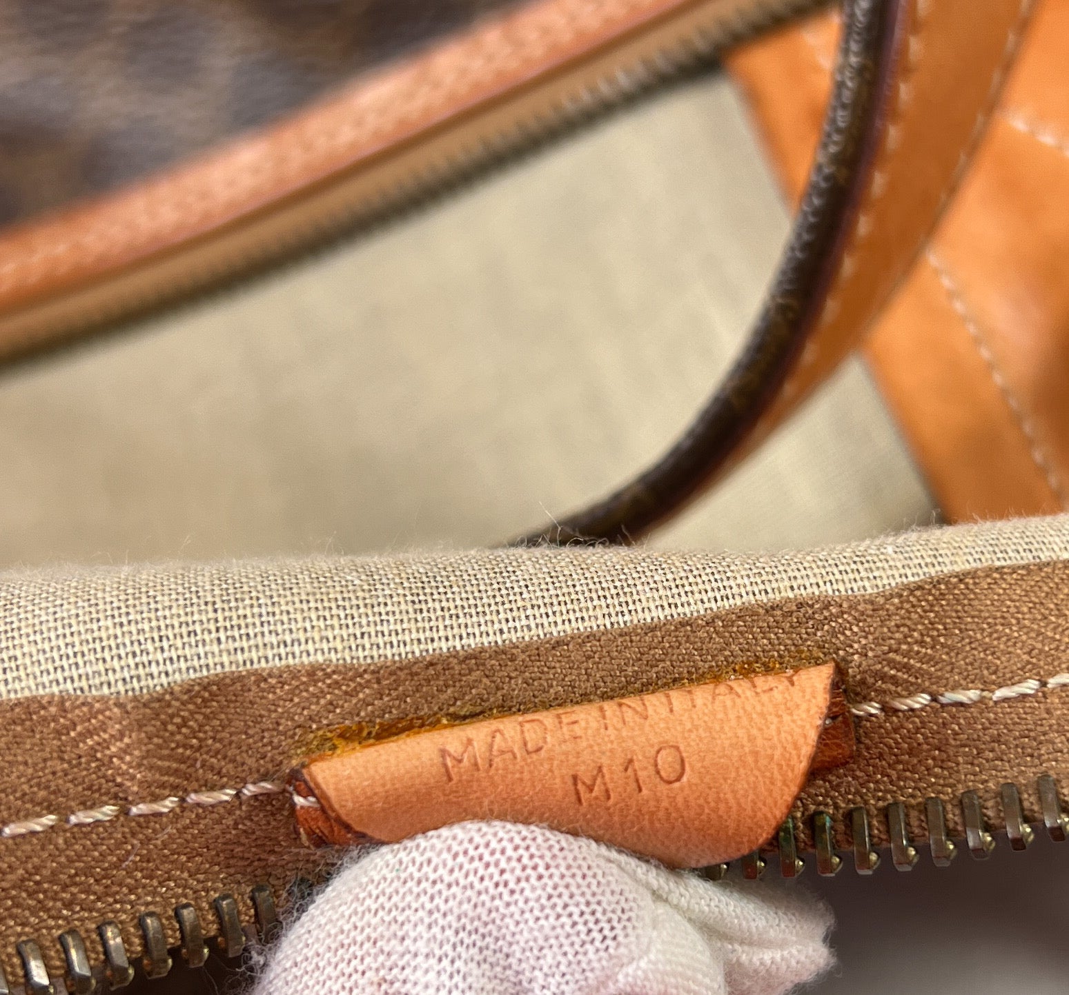 Celine vintage Triomphe macadam travel bag