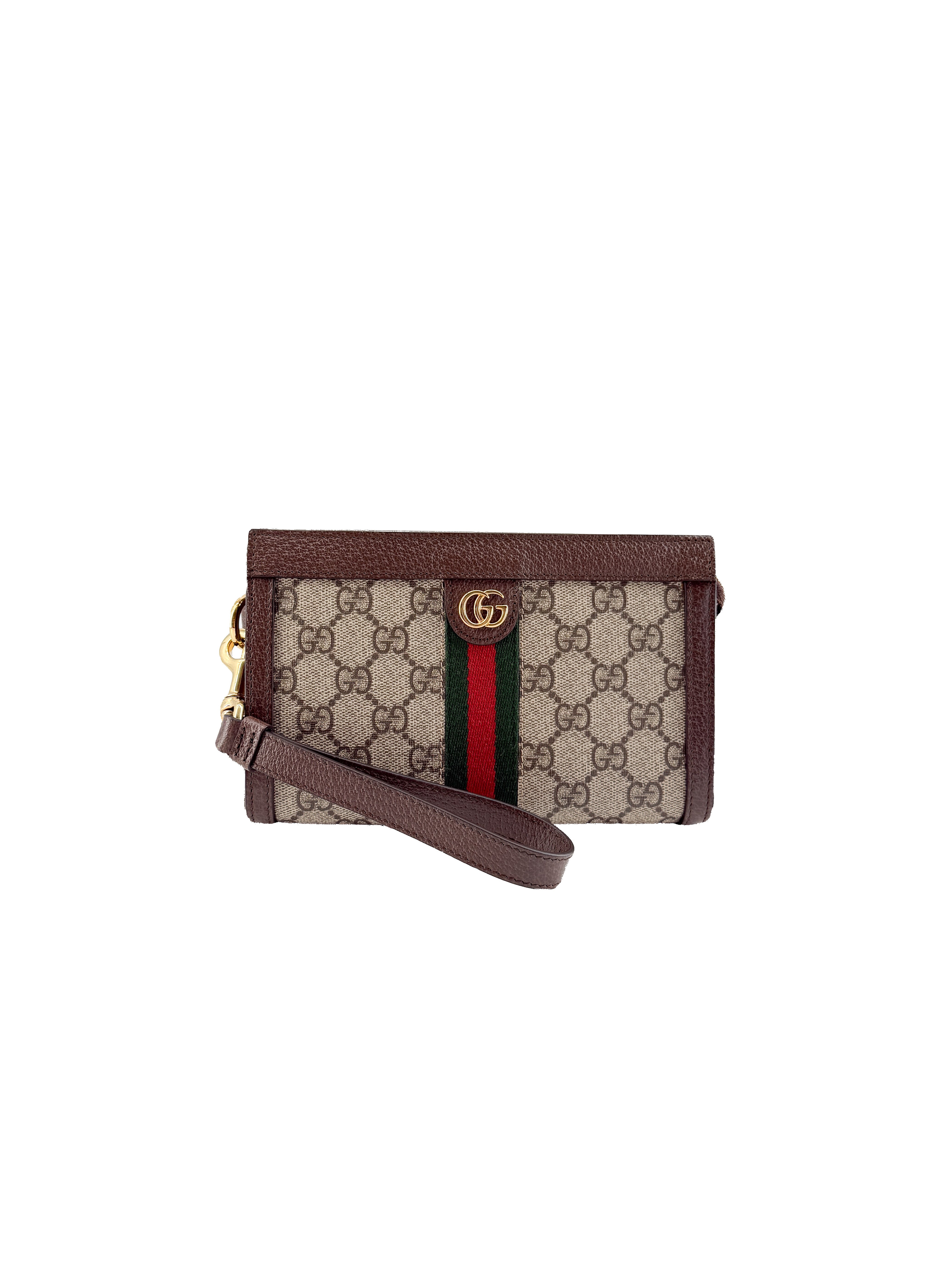 Gucci GG Ophidia small wrist pouch 699769-2184 - My Girlfriend's Wardrobe LLC